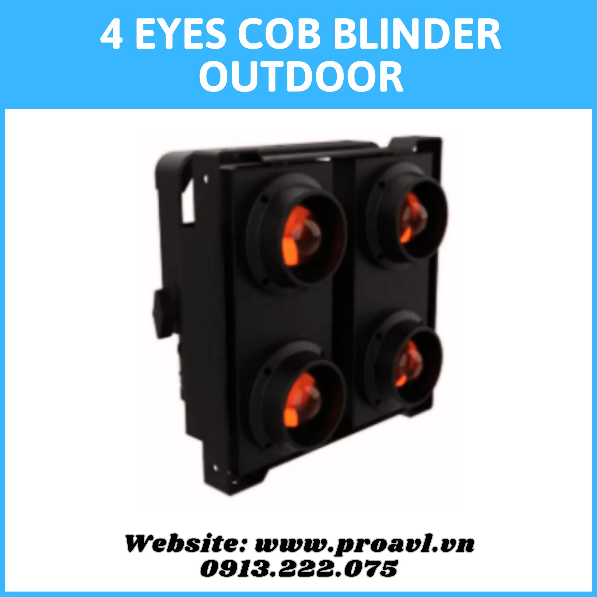 4 Eyes Cob Blinder Outdoor Stage Light