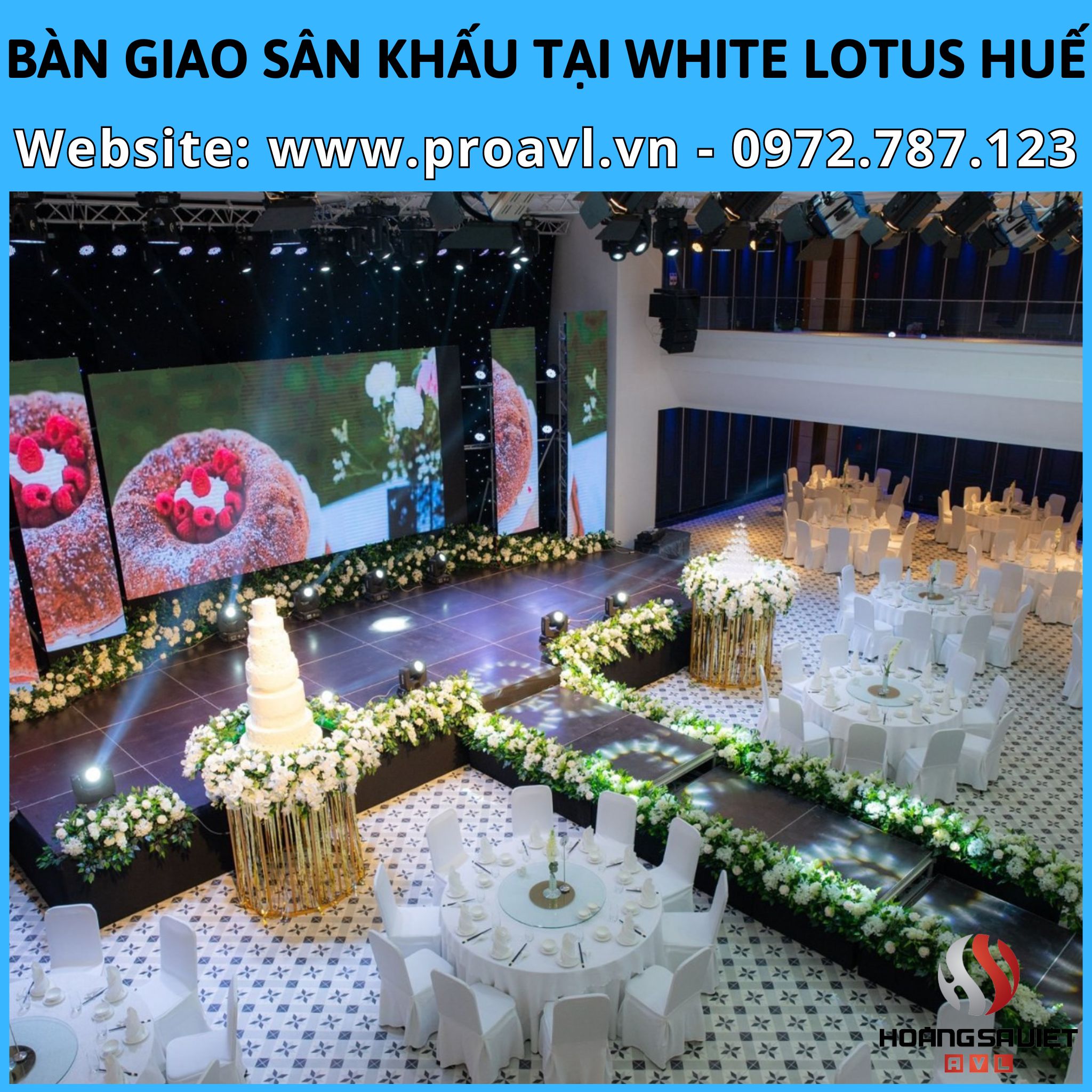 STAGE HANDOVER AT WHITE LOTUS HUE