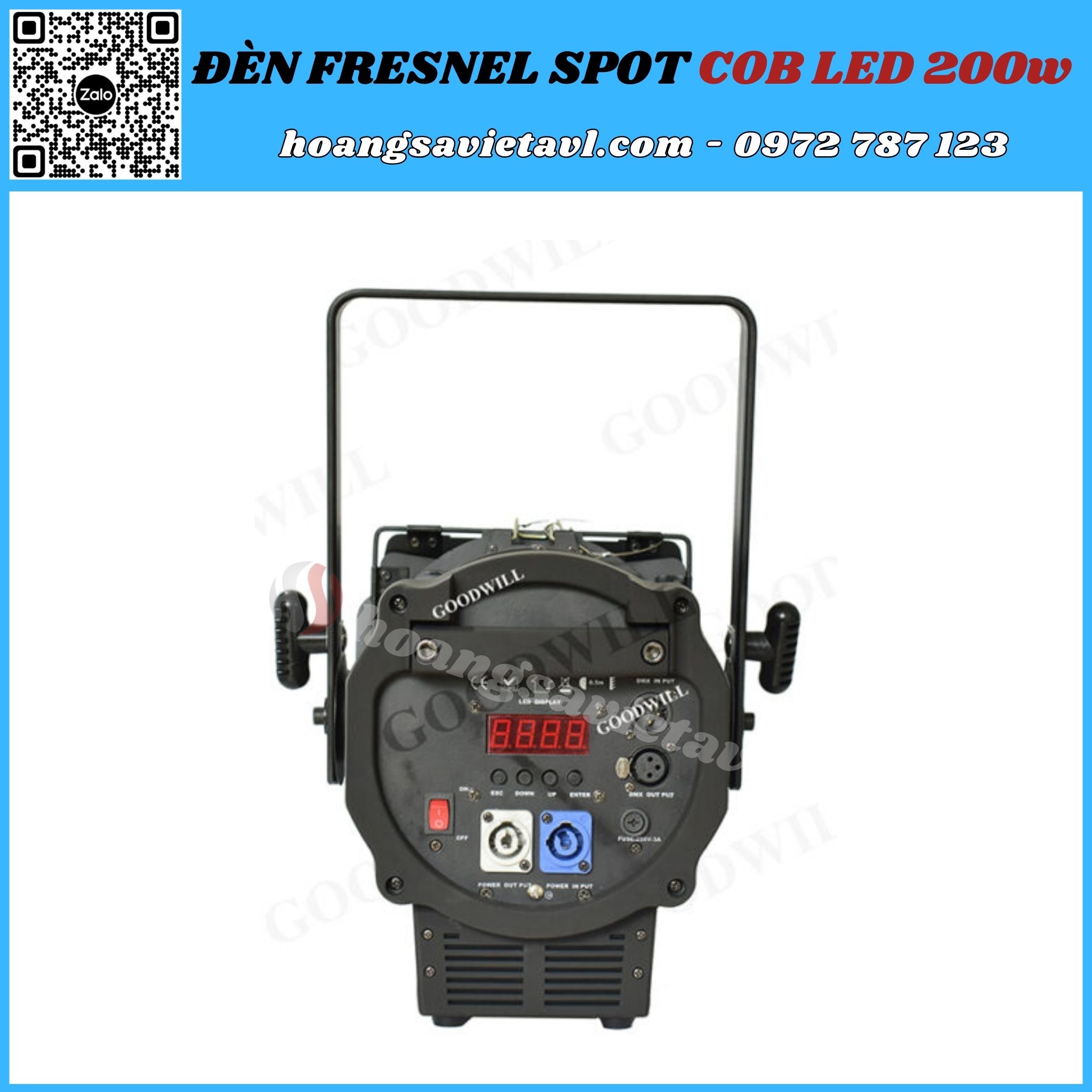Fresnel Spot Cob LED Stage Light - 200W GoodWill