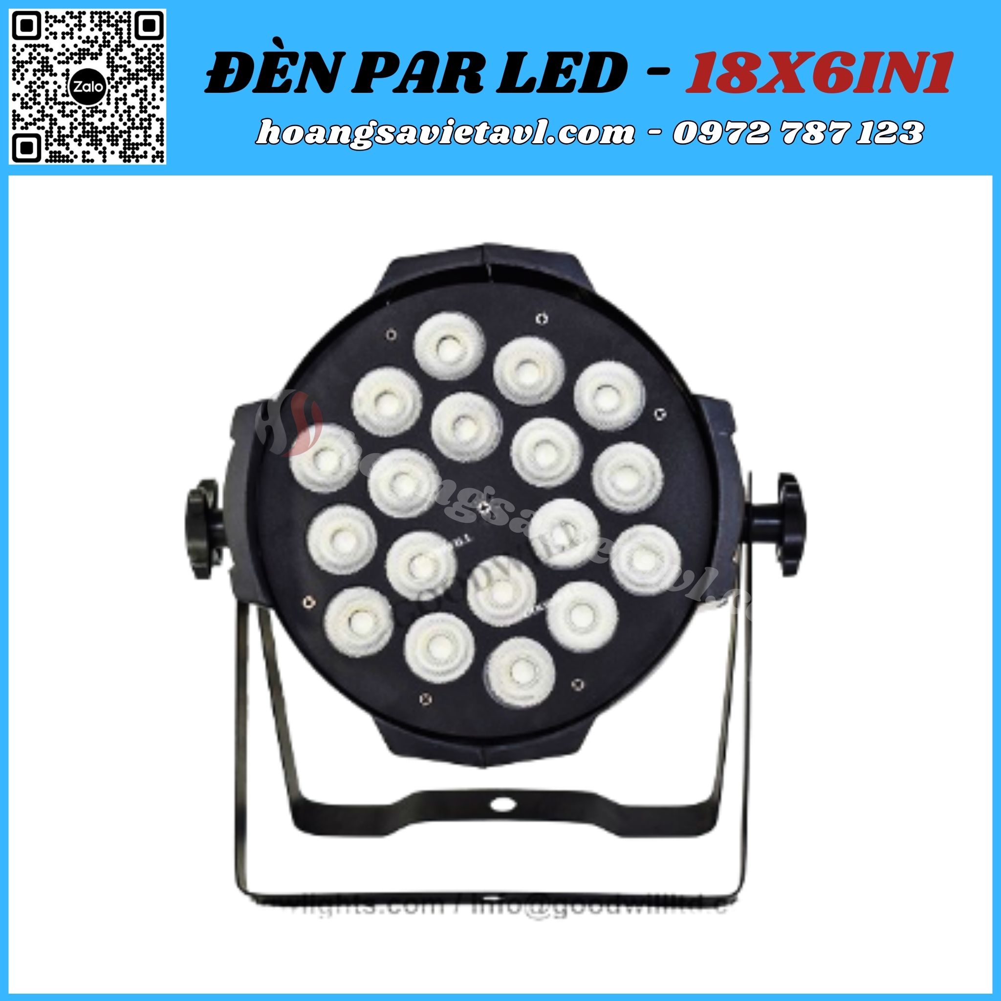 Par Led Stage Light 18X6IN1 GoodWill