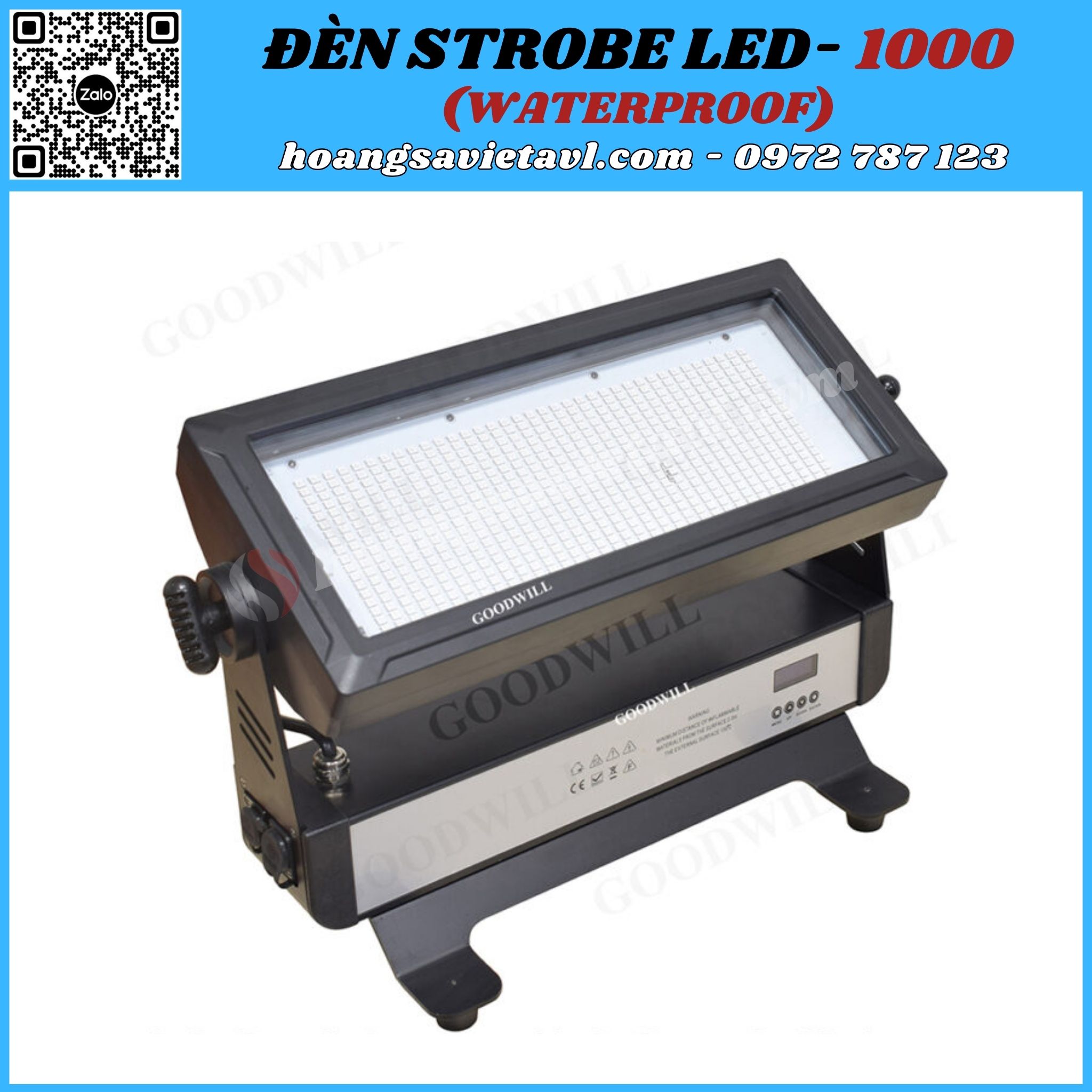Đèn Sân Khấu Strobe Lights Waterproof 1000 GoodWill