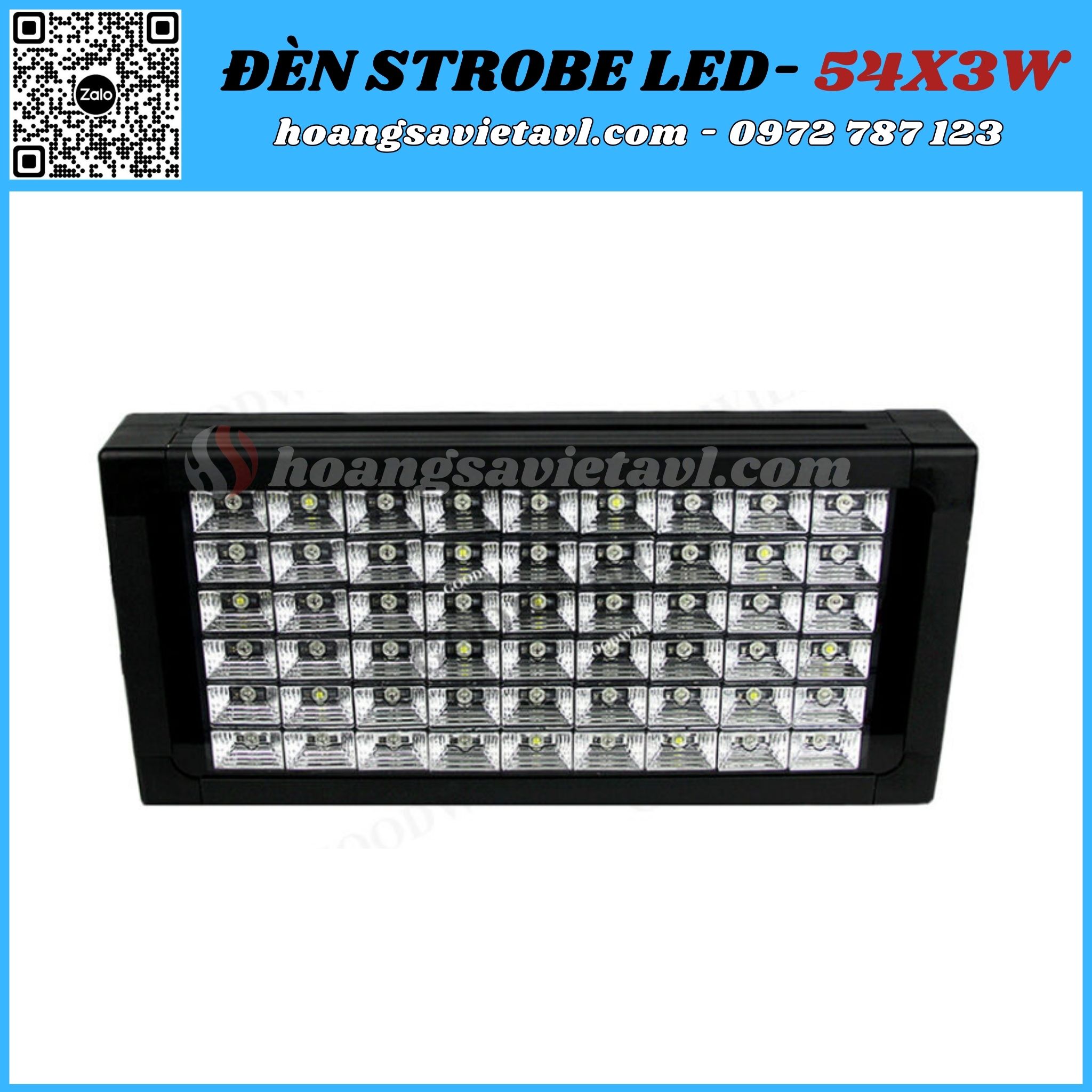 Đèn Sân Khấu Đèn Strobe Lights 54X3W GoodWill