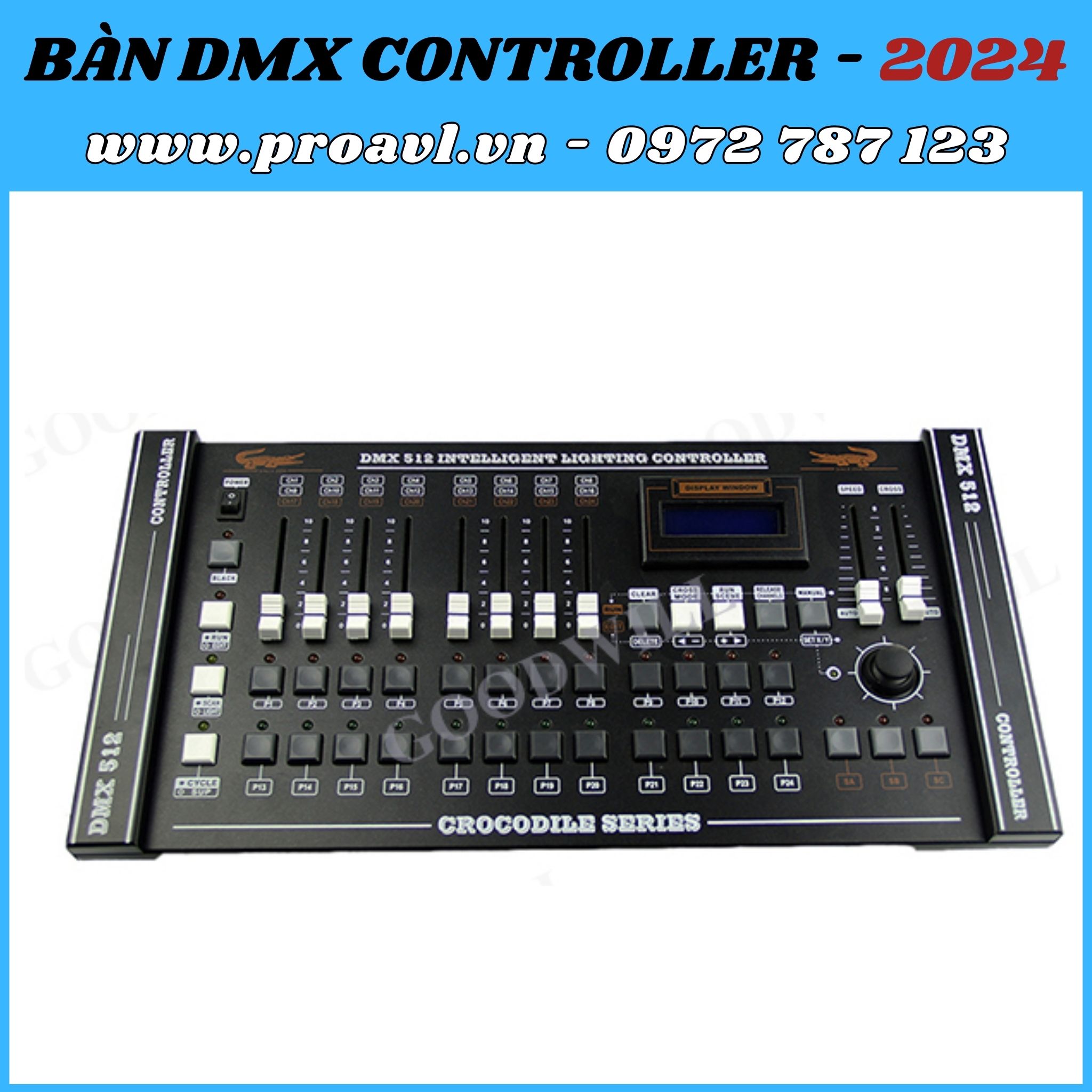 GoodWill 2024 DMX Controller Lighting Console