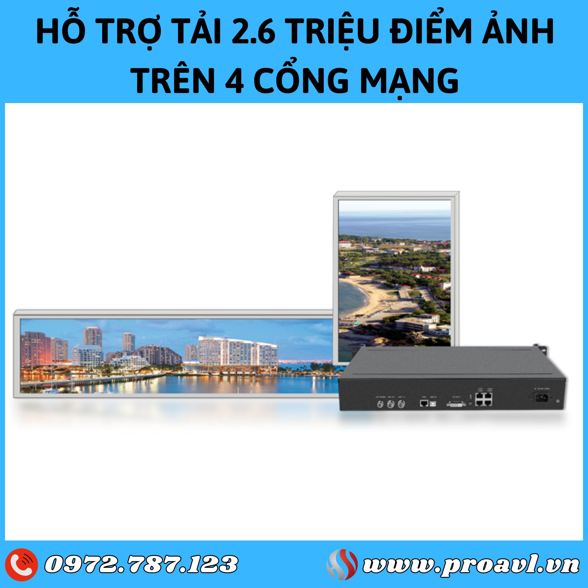 Kystar ES4 LED screen image processor