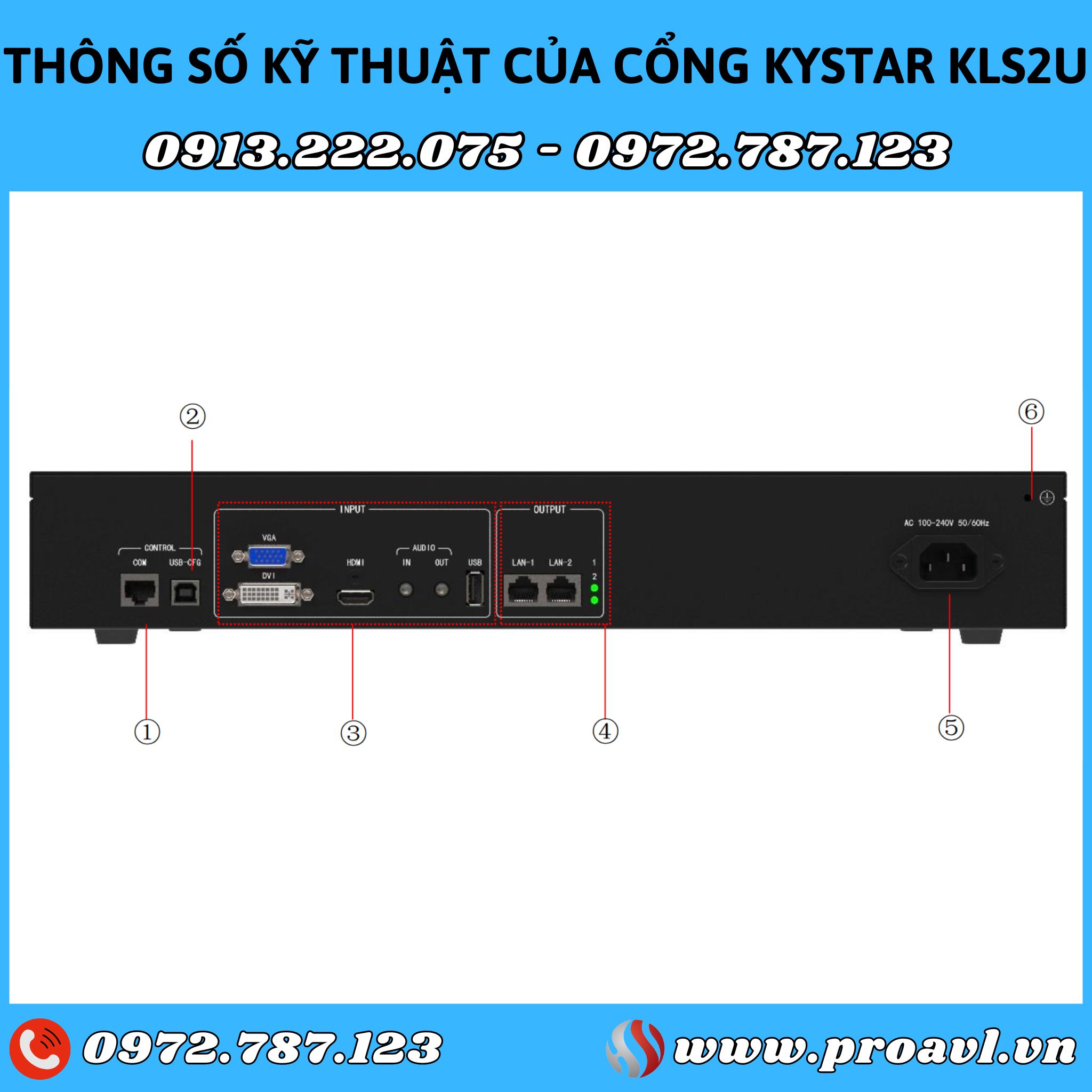 Kystar KLS2U Image Processor