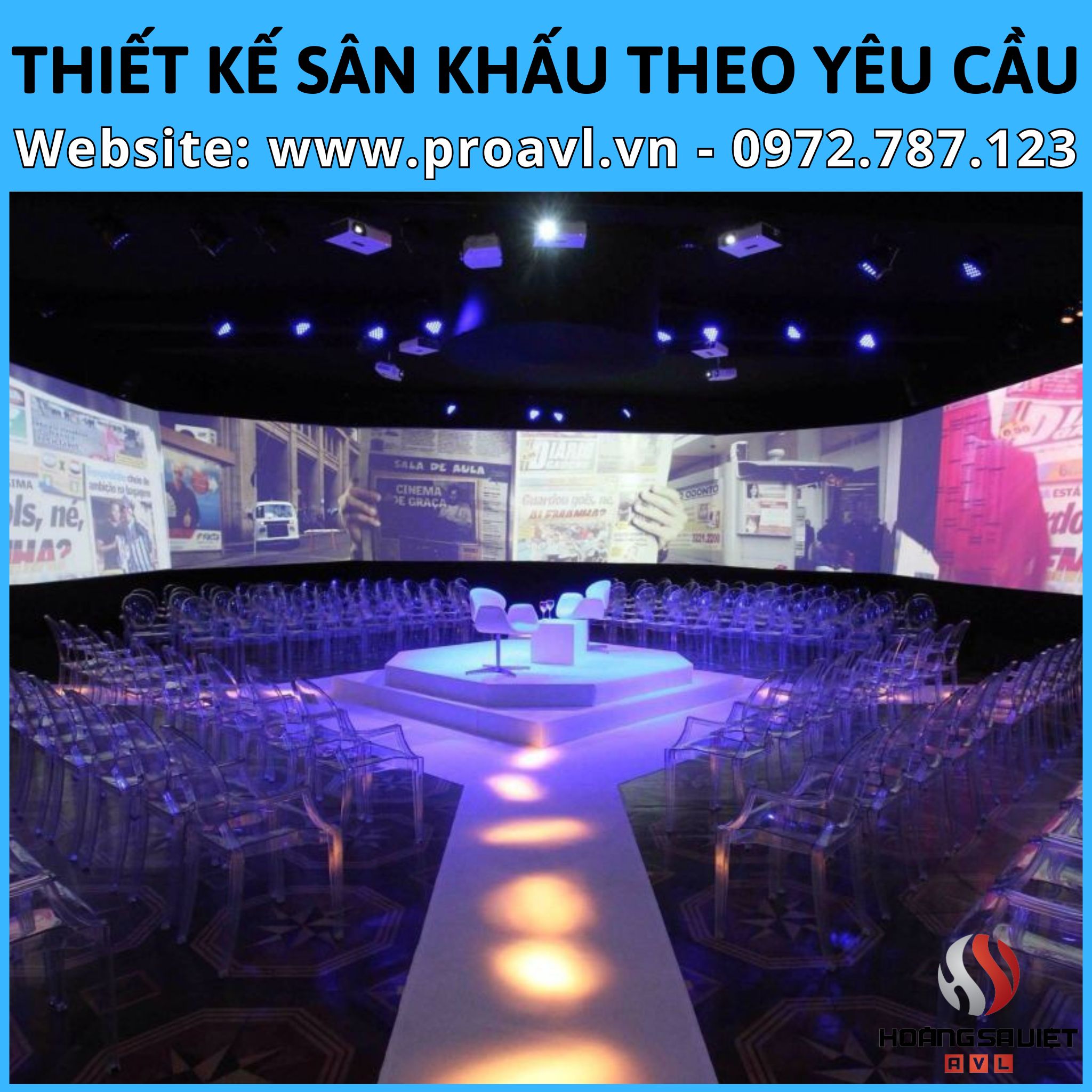 Stage design as required