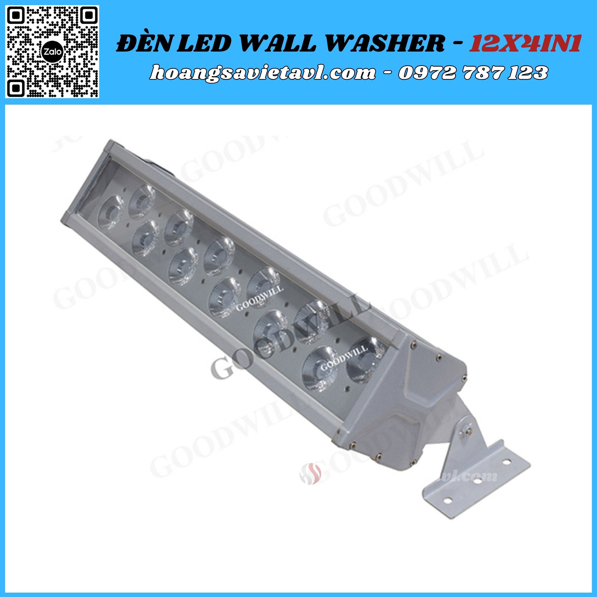 GoodWill 12X4IN1 Led Wall Washer Spotlight