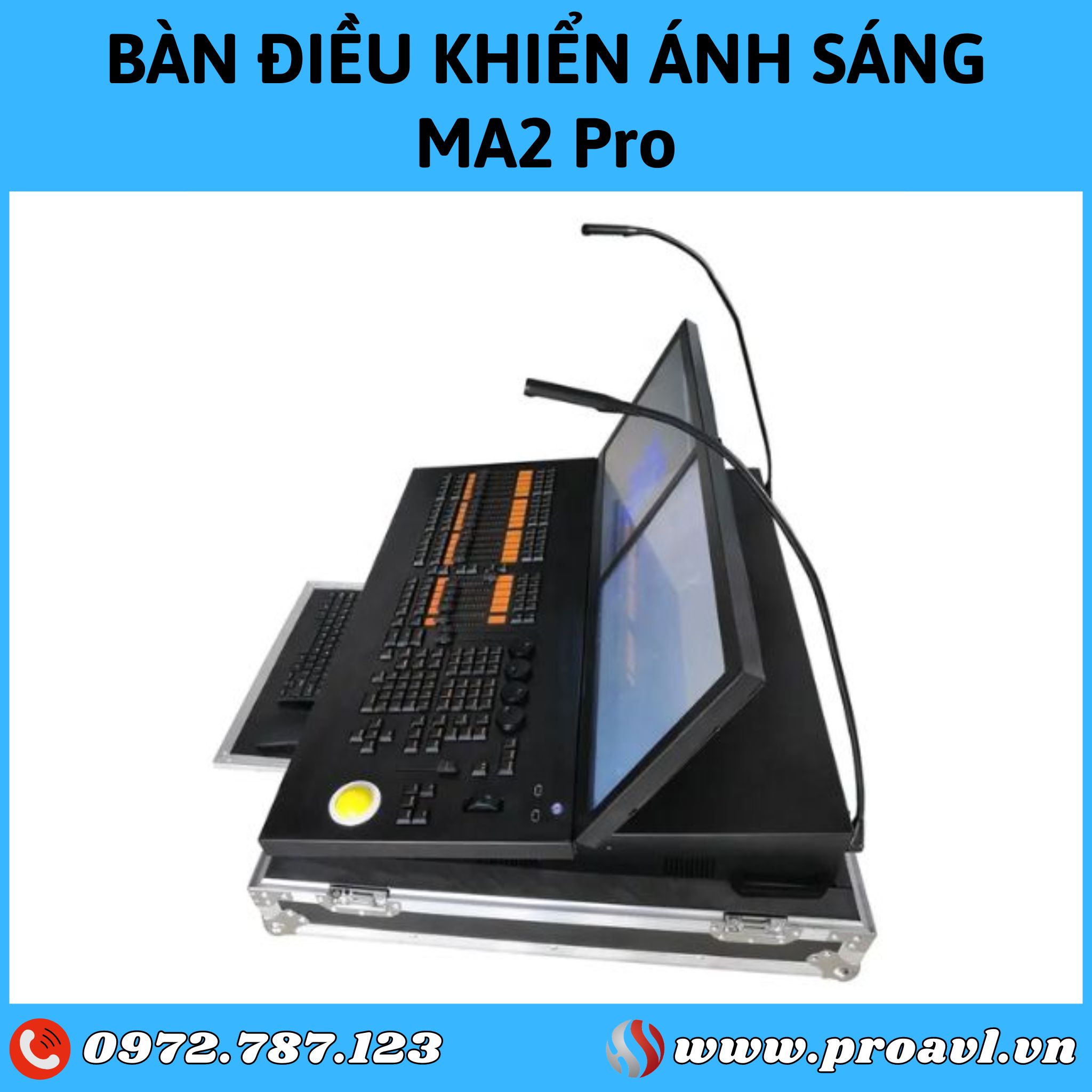 MA2 Pro lighting control desk