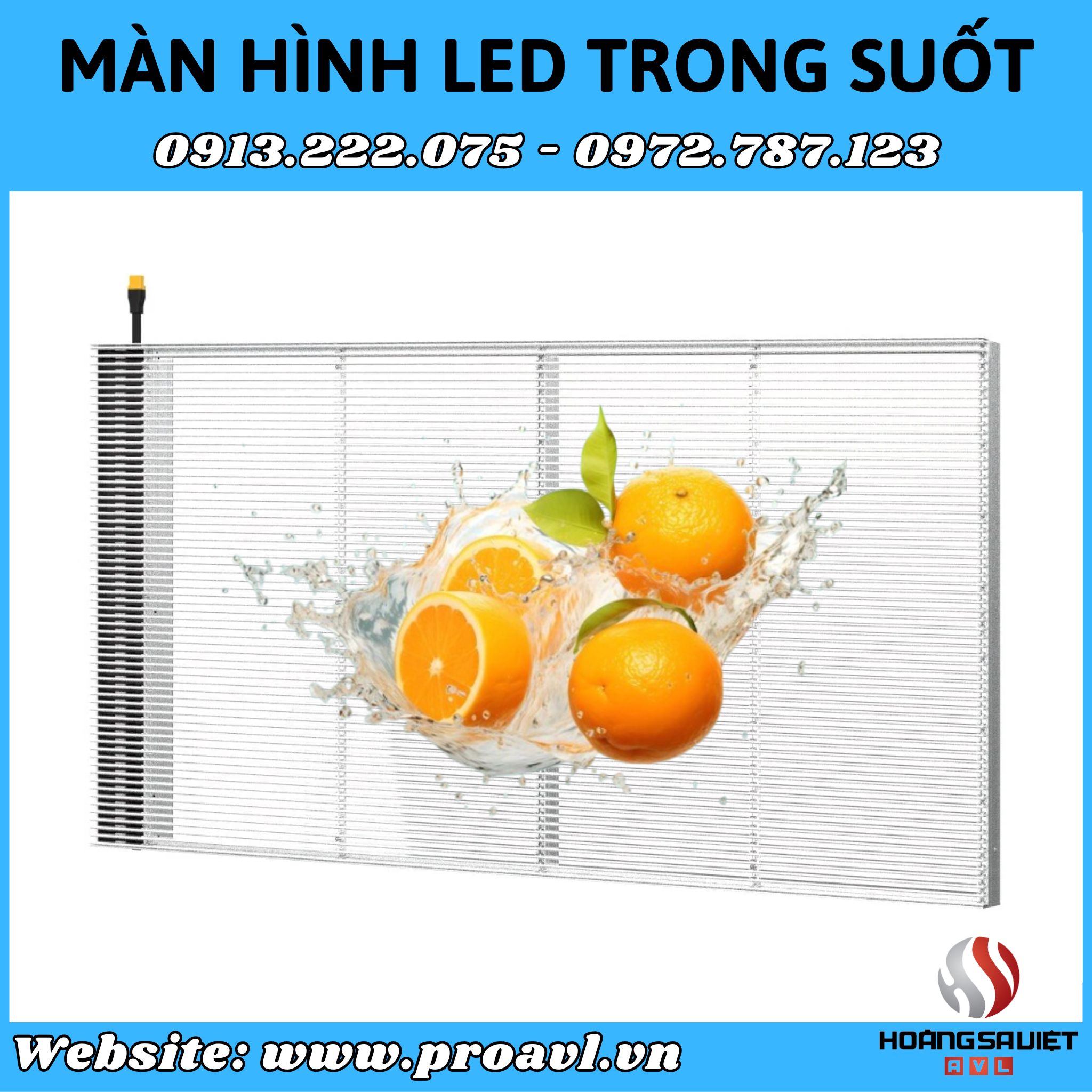 Transparent LED screen at HSV ProAVL 