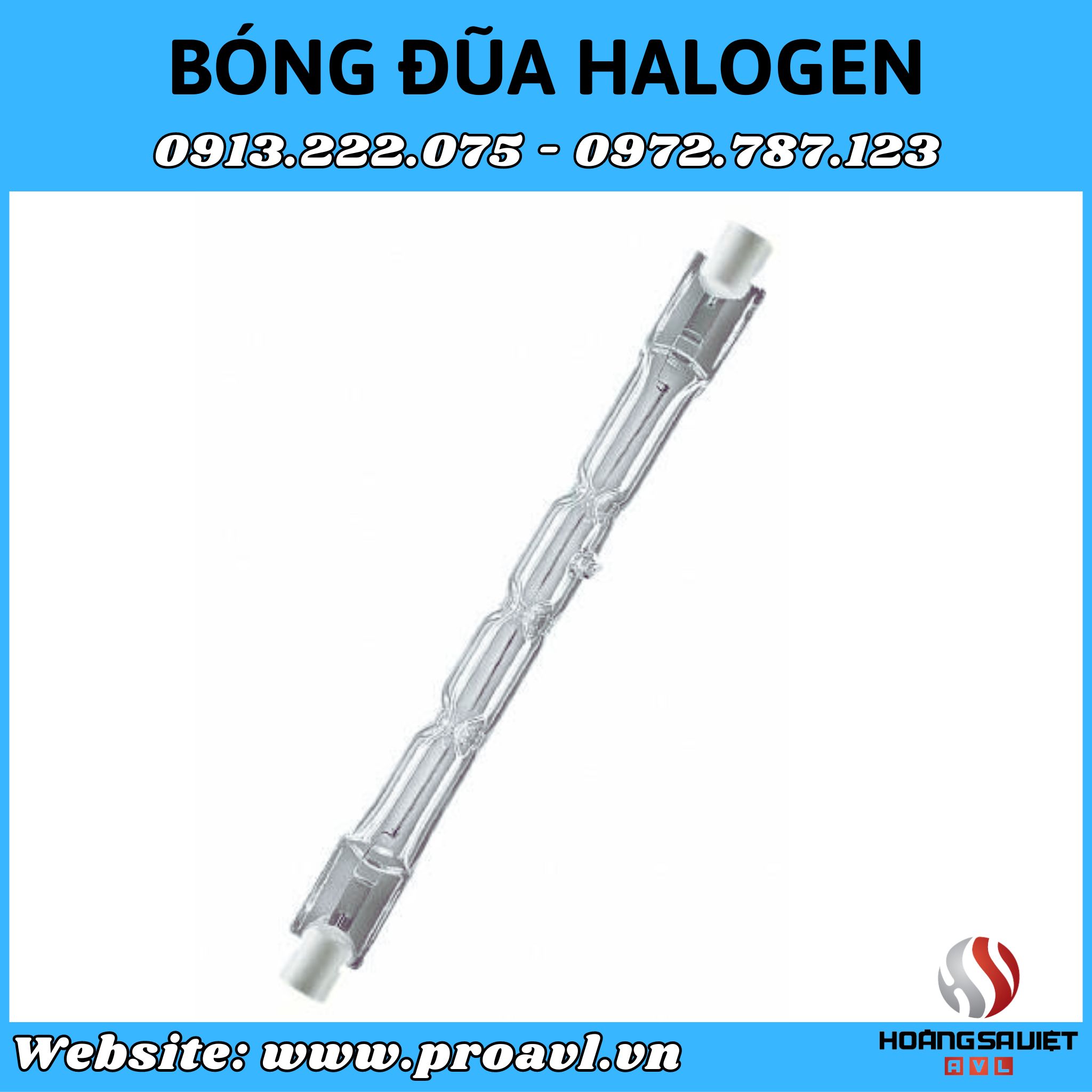 Halogen wand ball