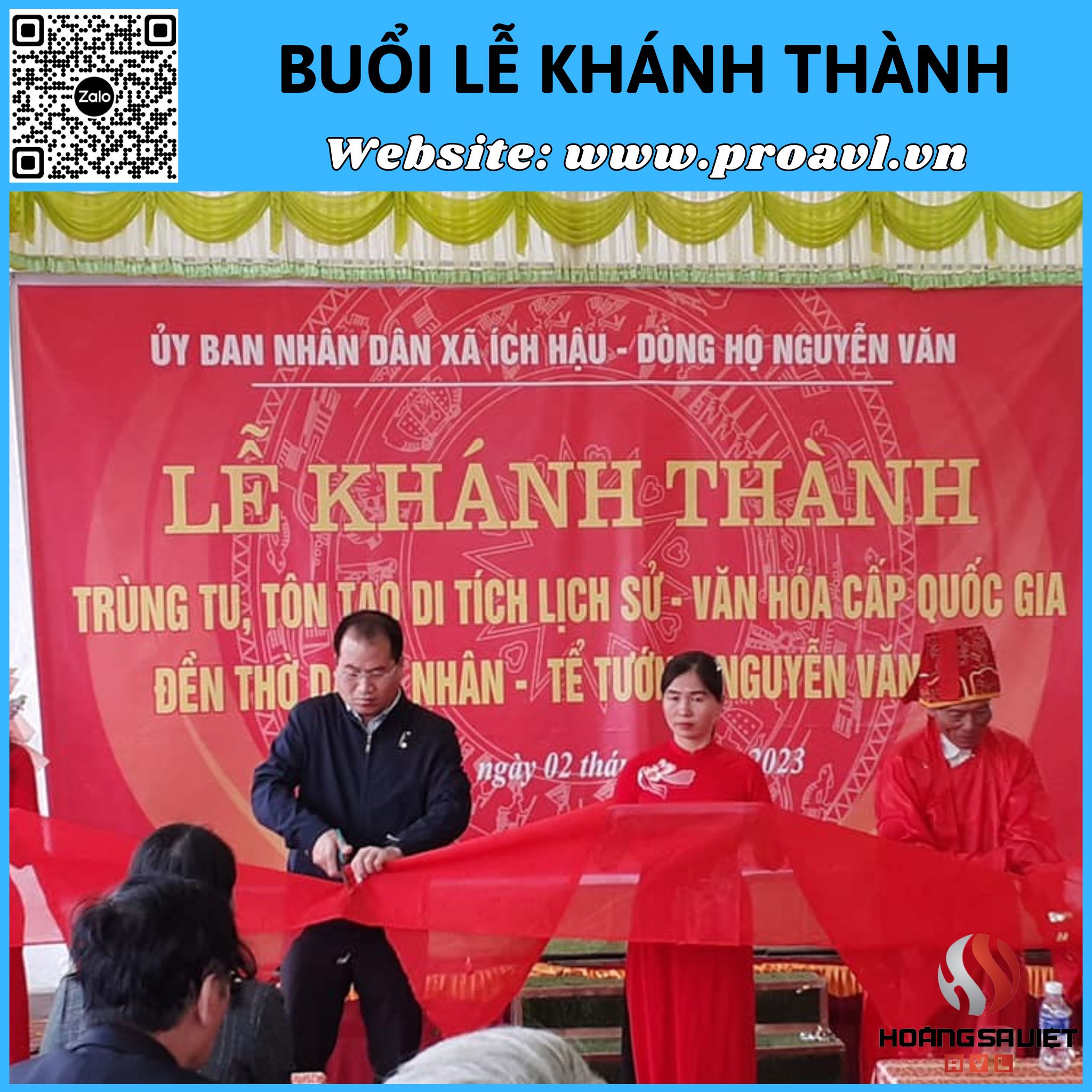 Organize the Inauguration Ceremony