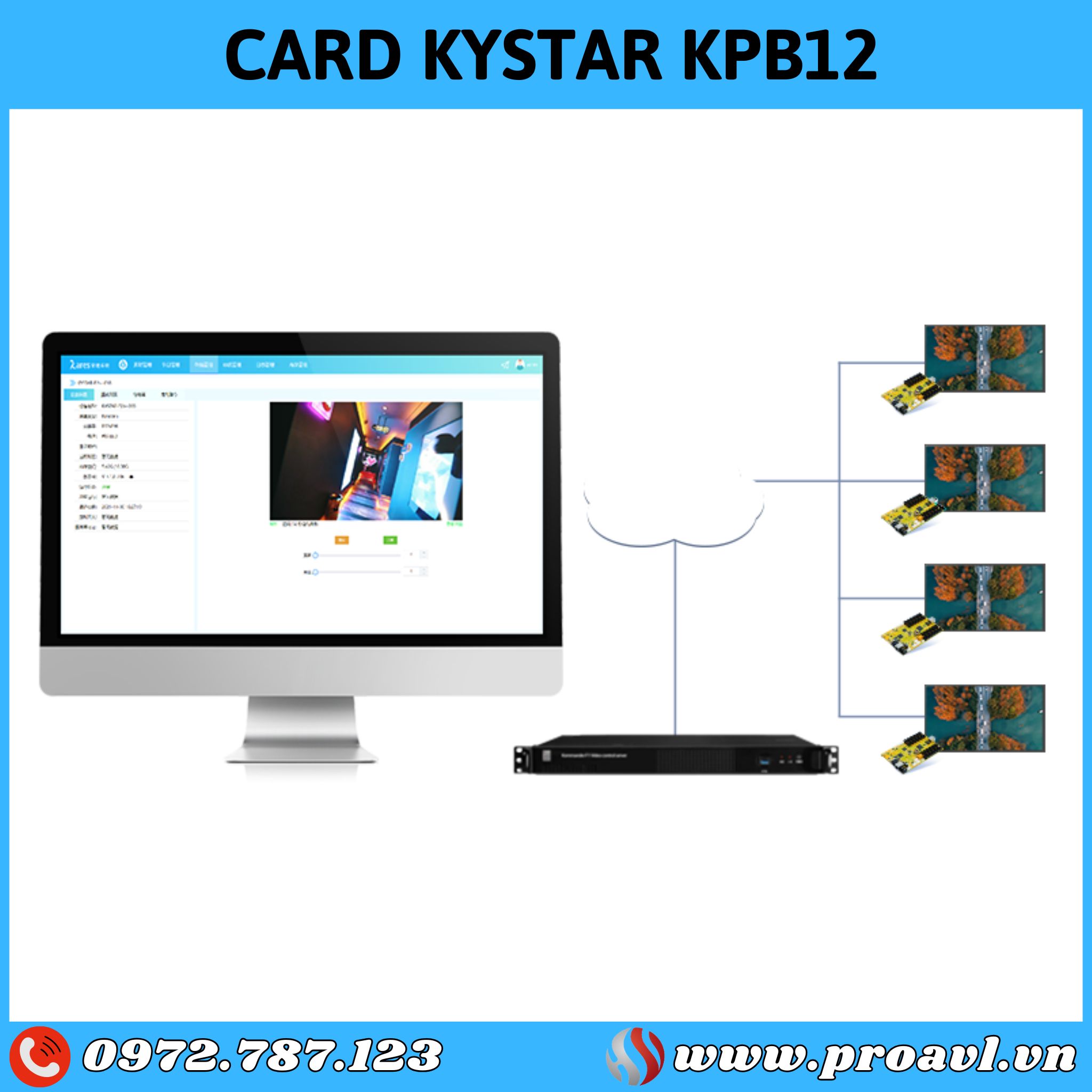 Selling genuine Kystar KPB12 Card at HSV ProAVL