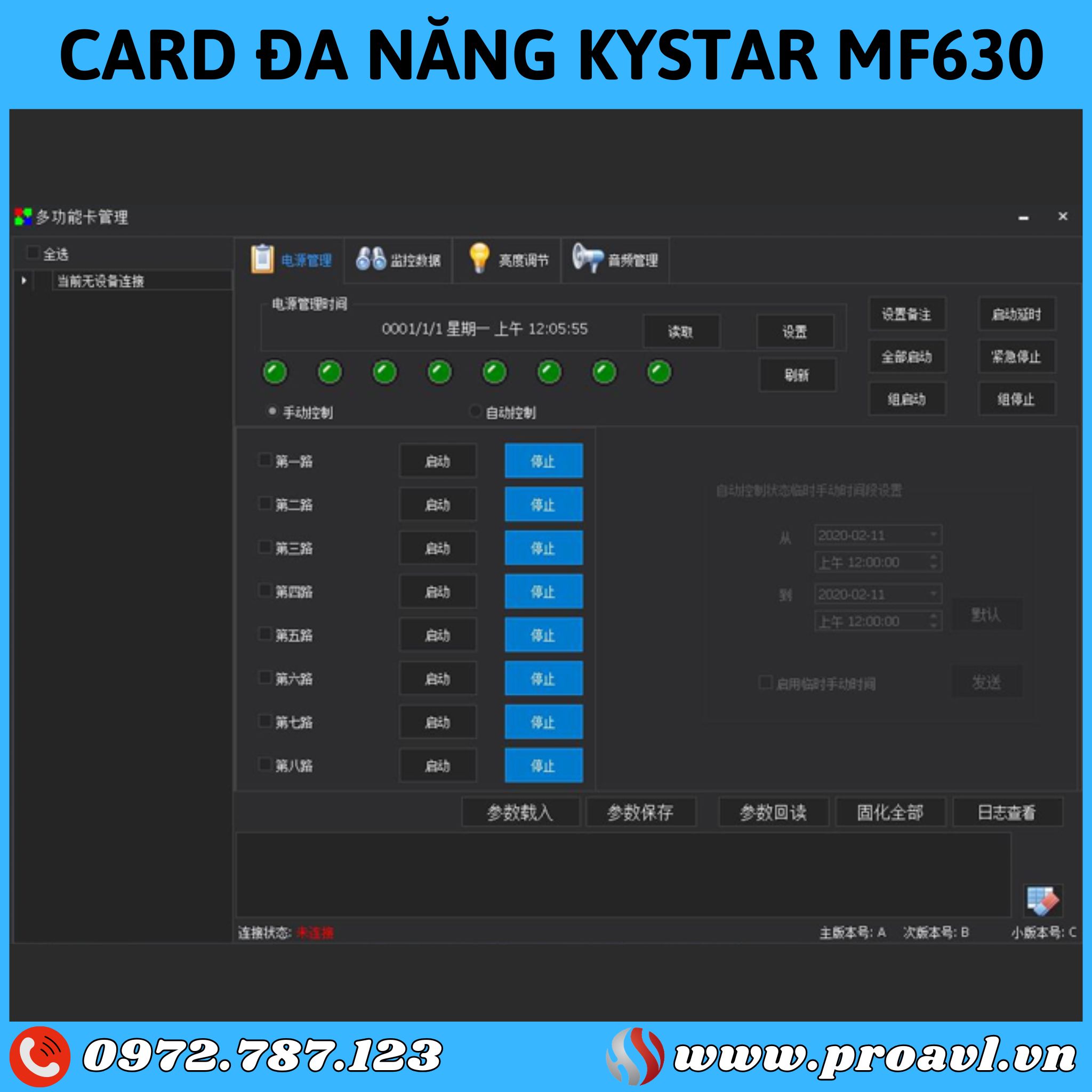 Selling genuine Kystar MF630 card, good price