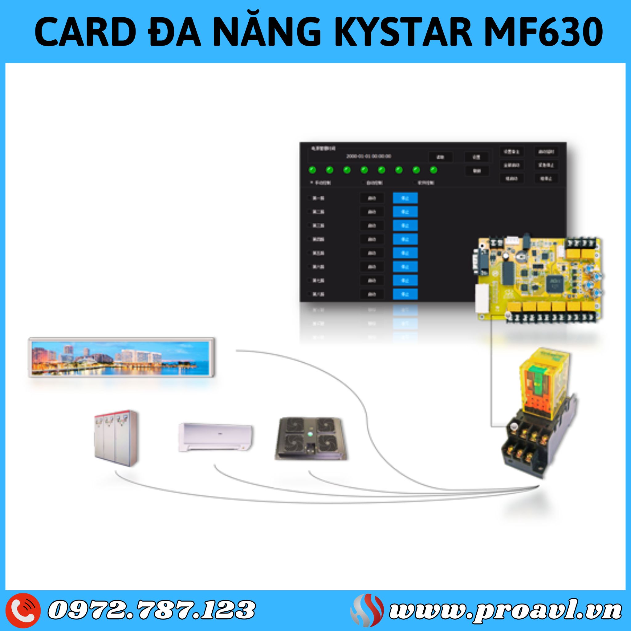 Kystar MF630 Card Function