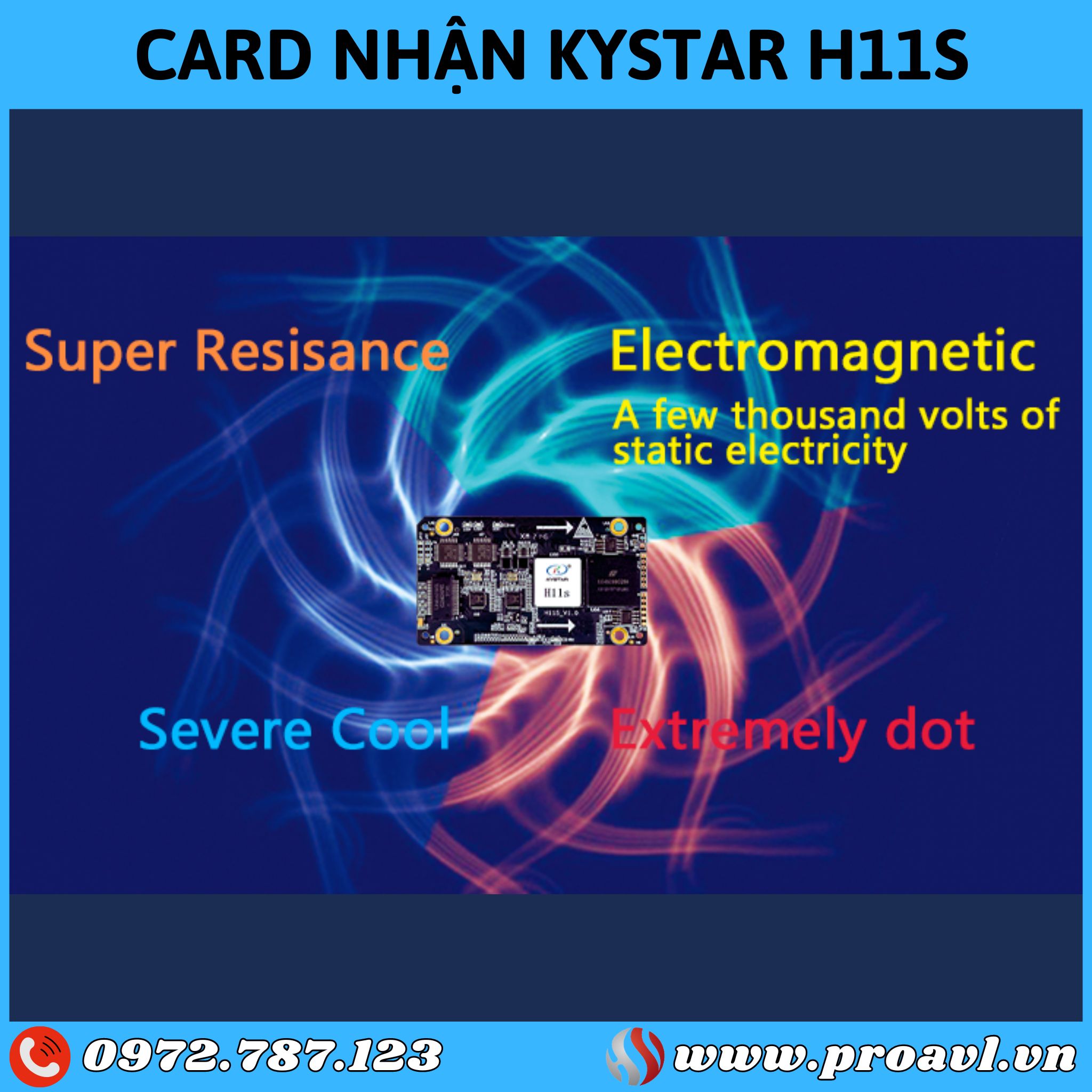 Genuine Kystar H11S receiver card, good price