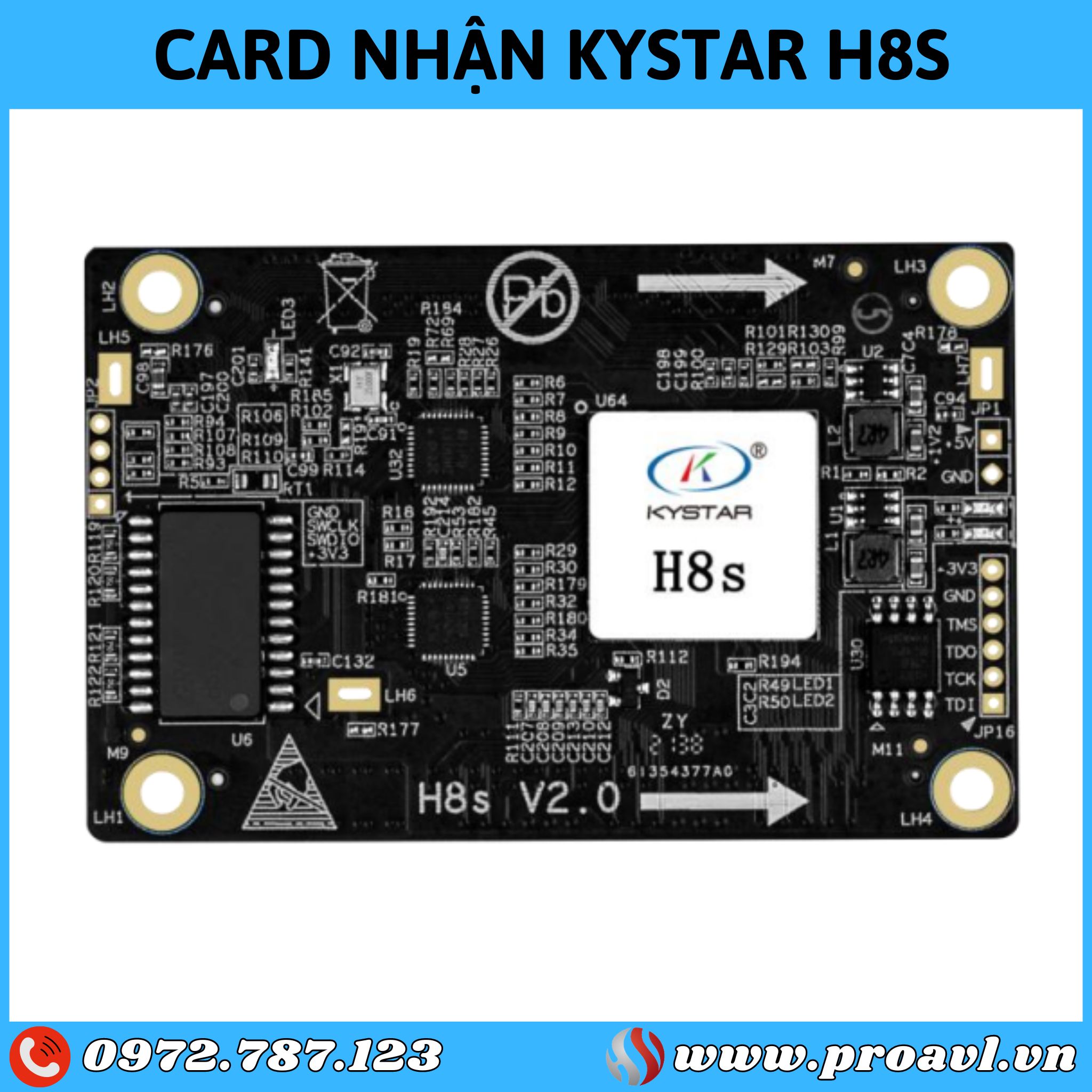 Kystar H8S receiving card, good price, reputable