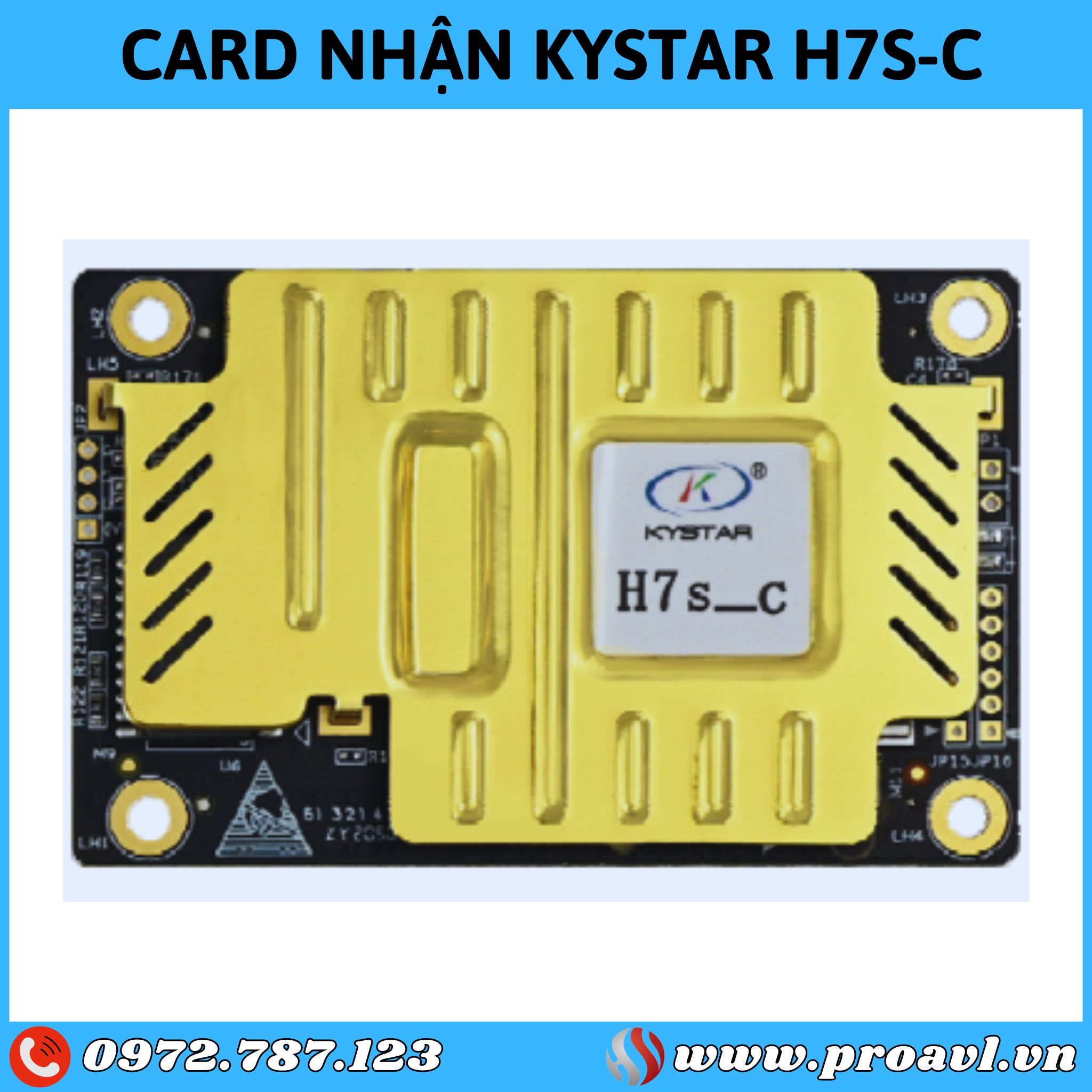 Cấu tạo Card nhận Kystar H7S-C chính hãng