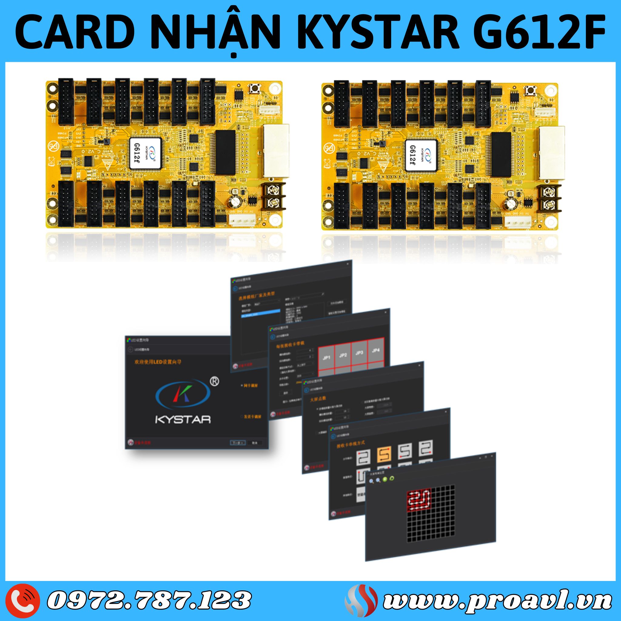 Kystar G612F receiver card