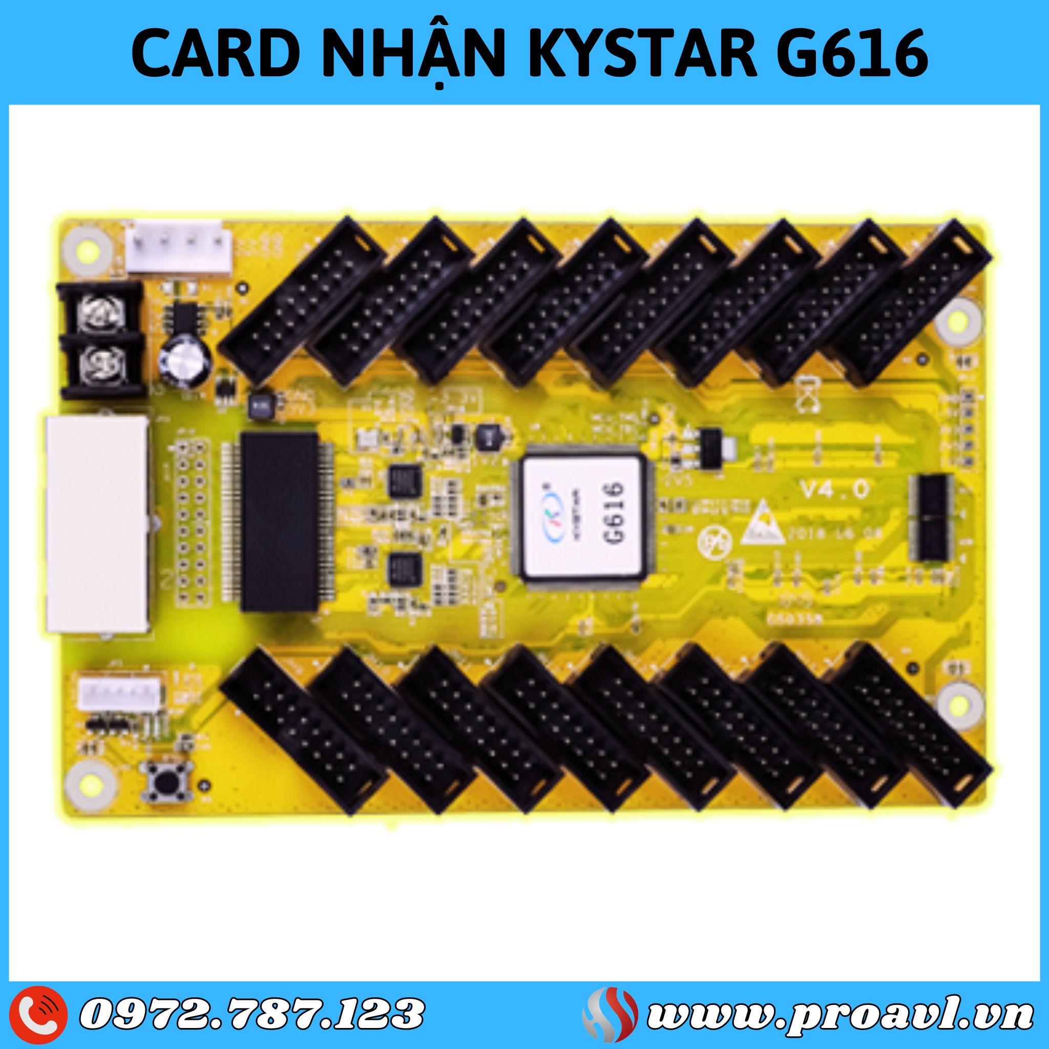 Genuine Kystar G616 receiving card, good price