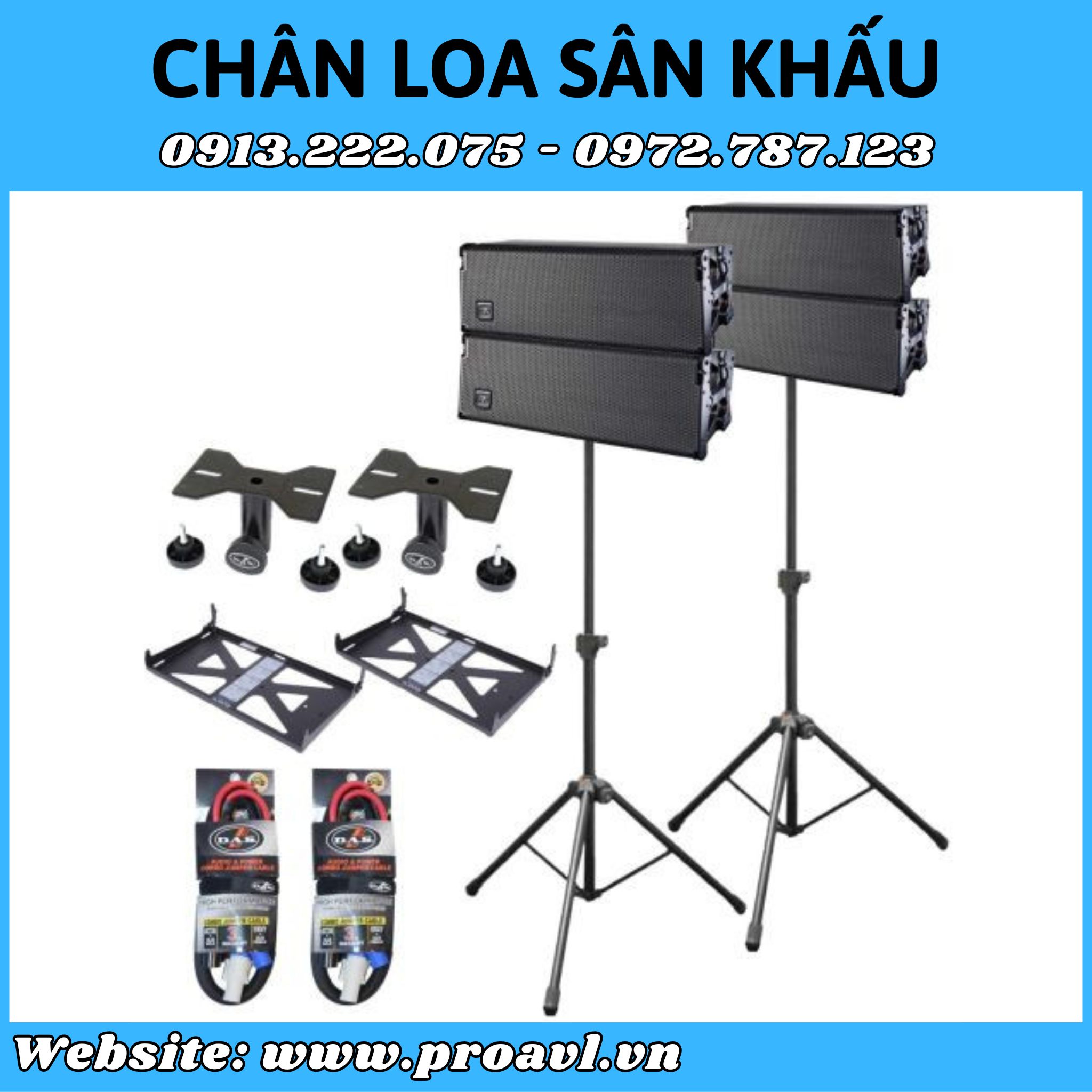 Stage speaker stand