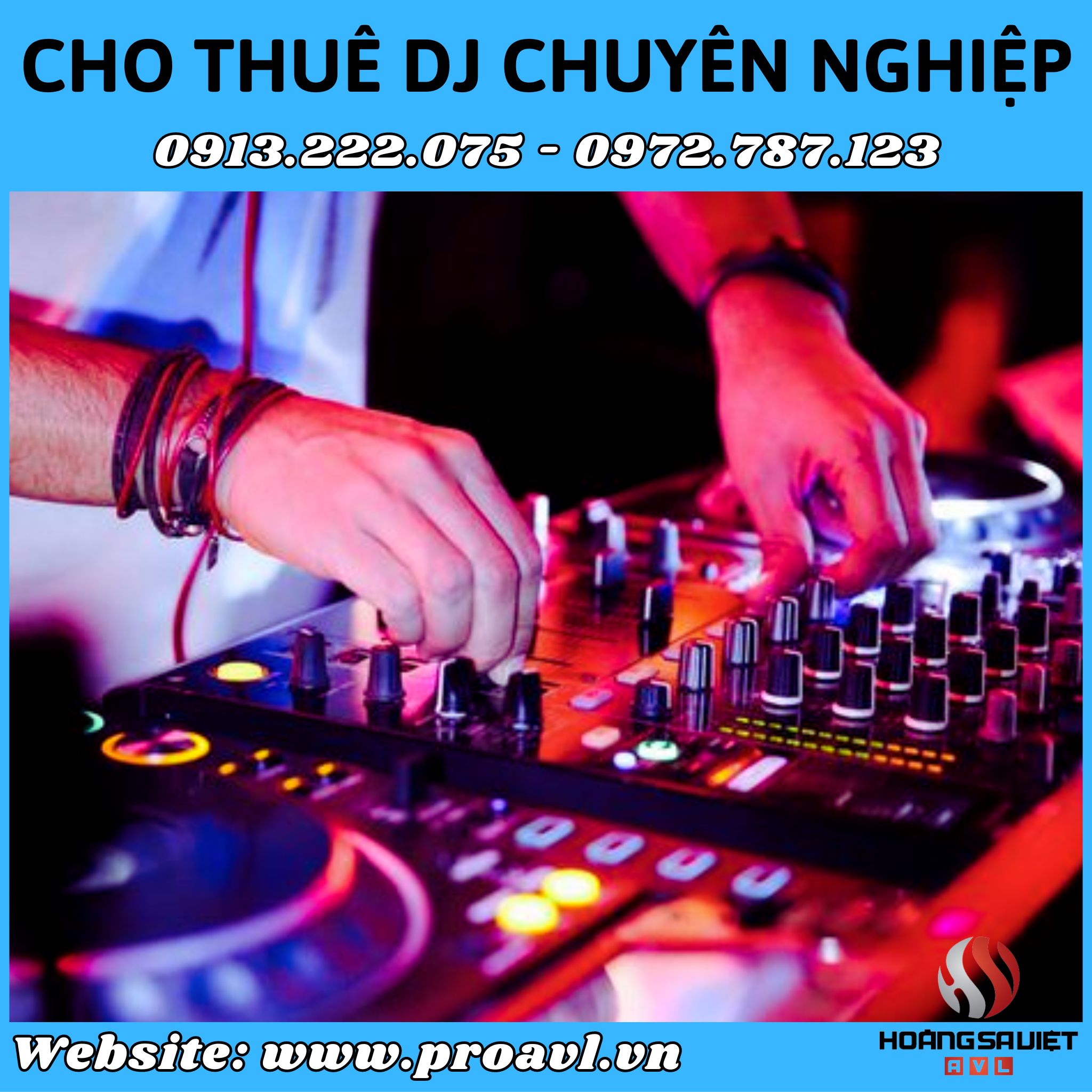 Professional DJ rental at HSV ProAVL