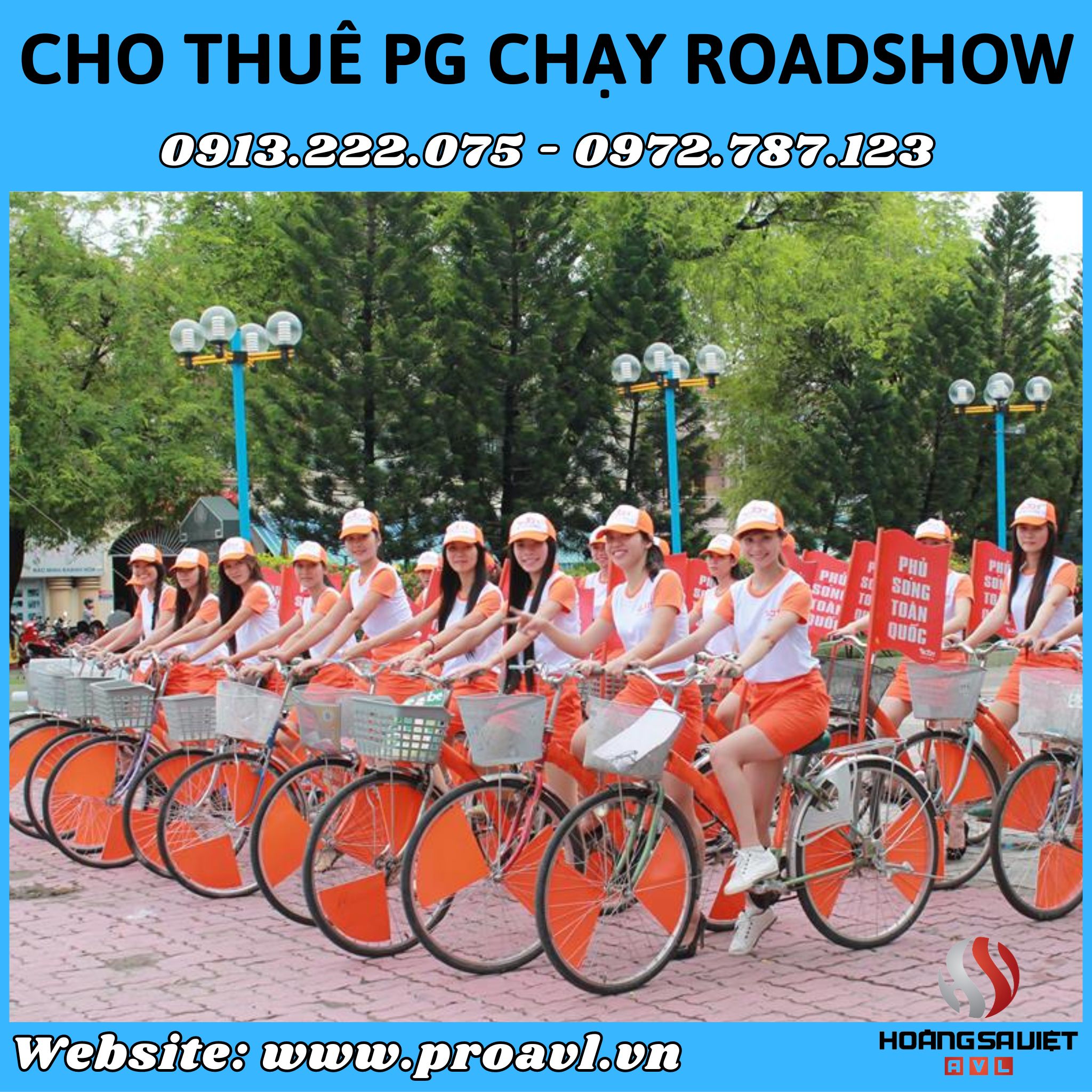 PG for rent to run RoadShow