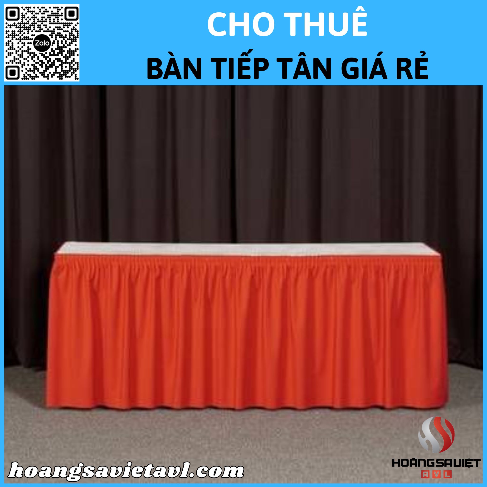 Cheap reception desk rental in Hanoi