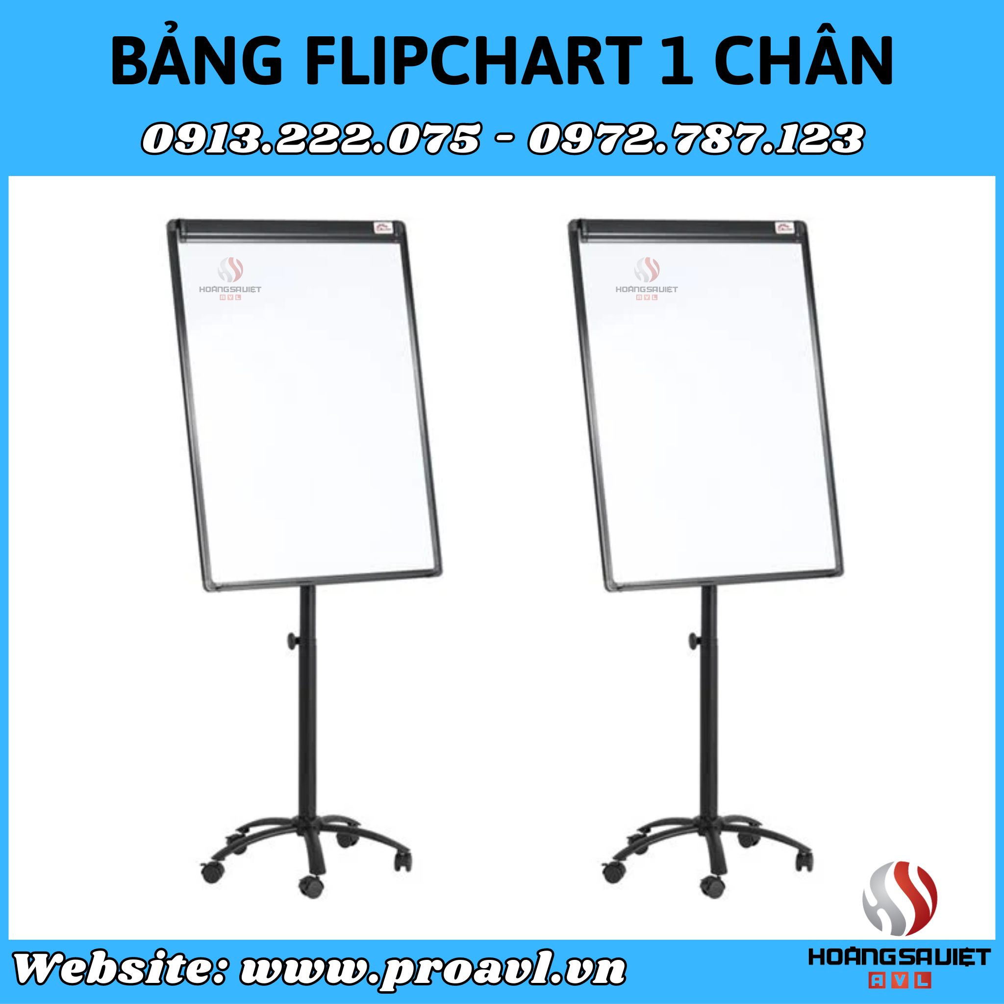 Cho thuê bảng Flipchart 1 chân