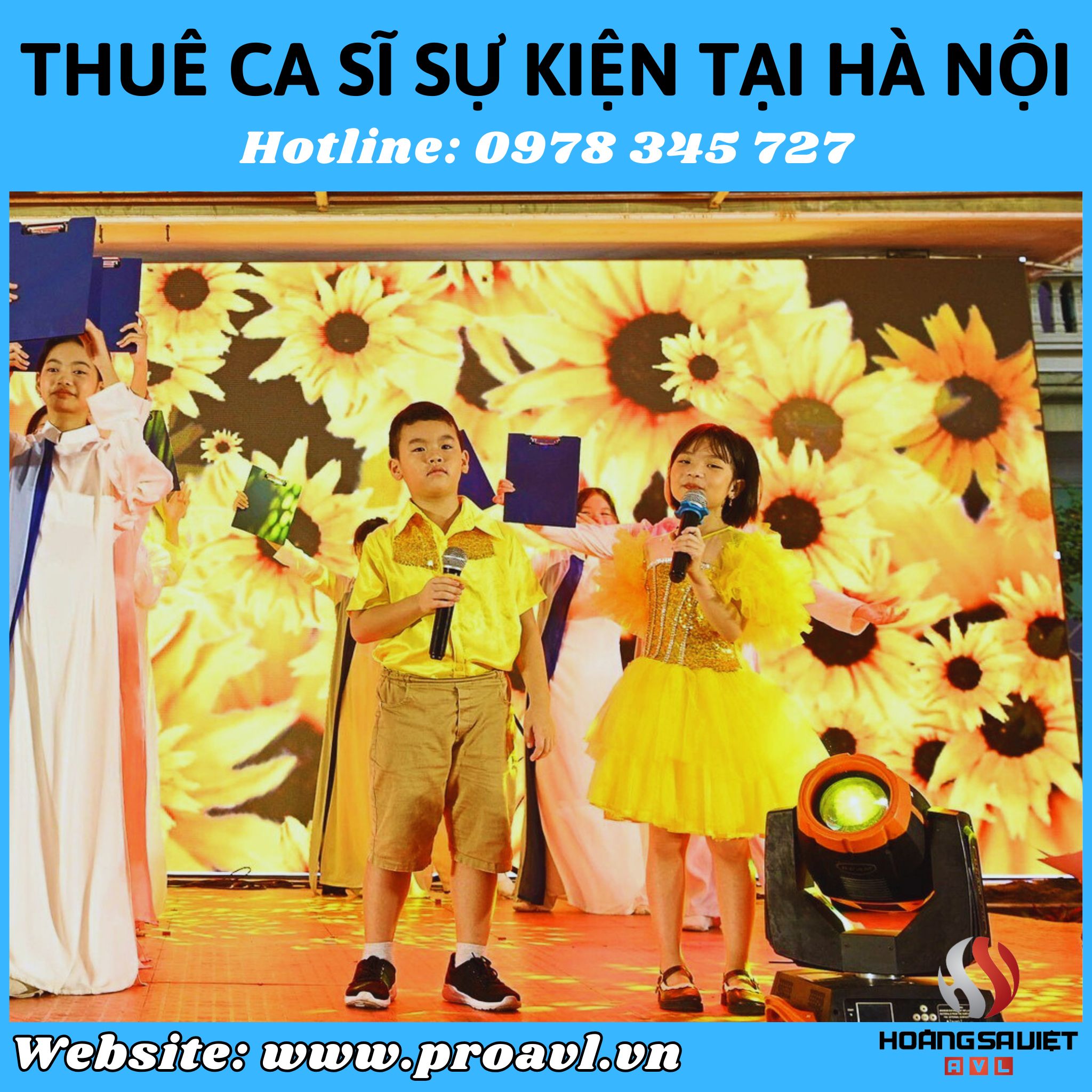 Professional and reputable singer for hire in Hanoi 