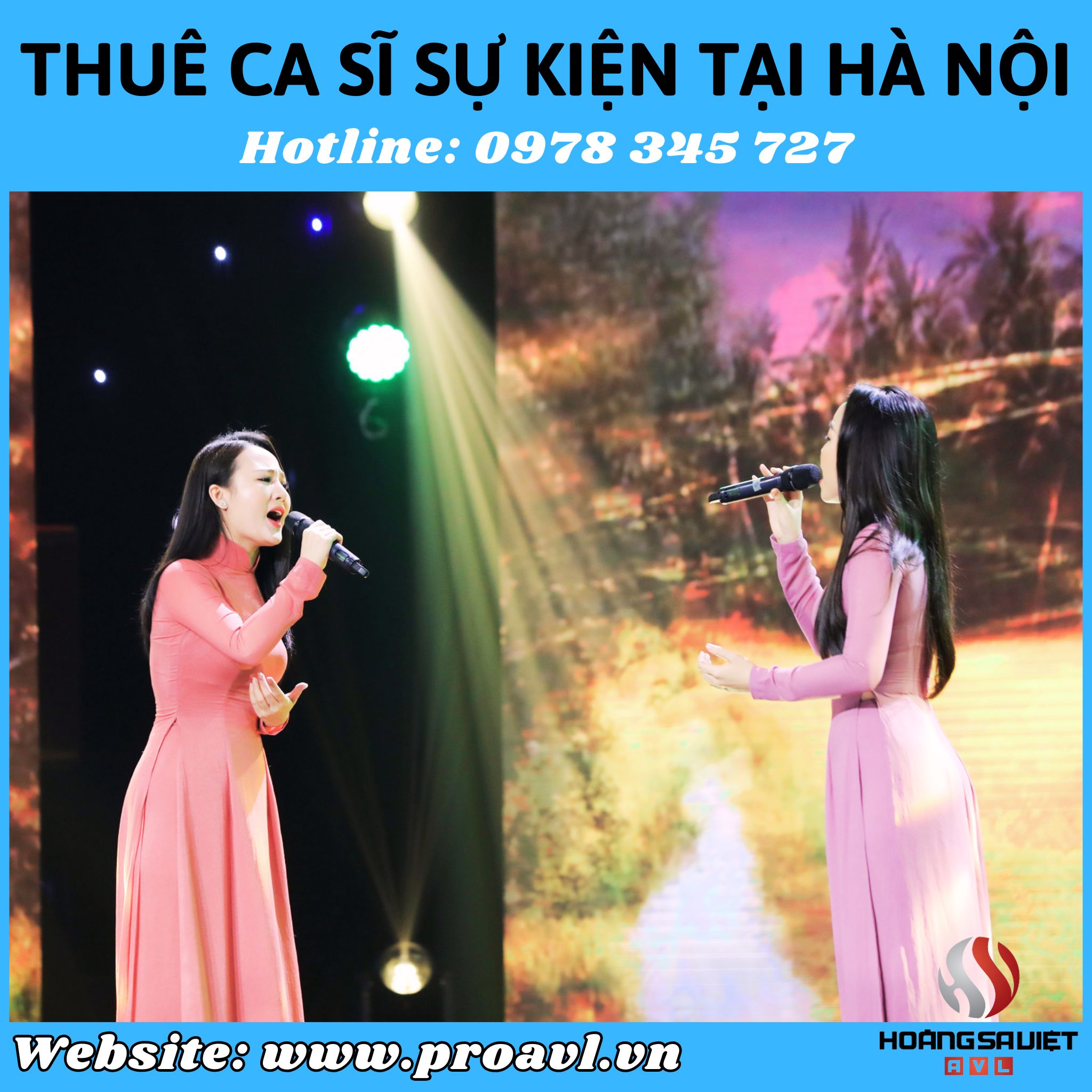 Professional singer for hire 