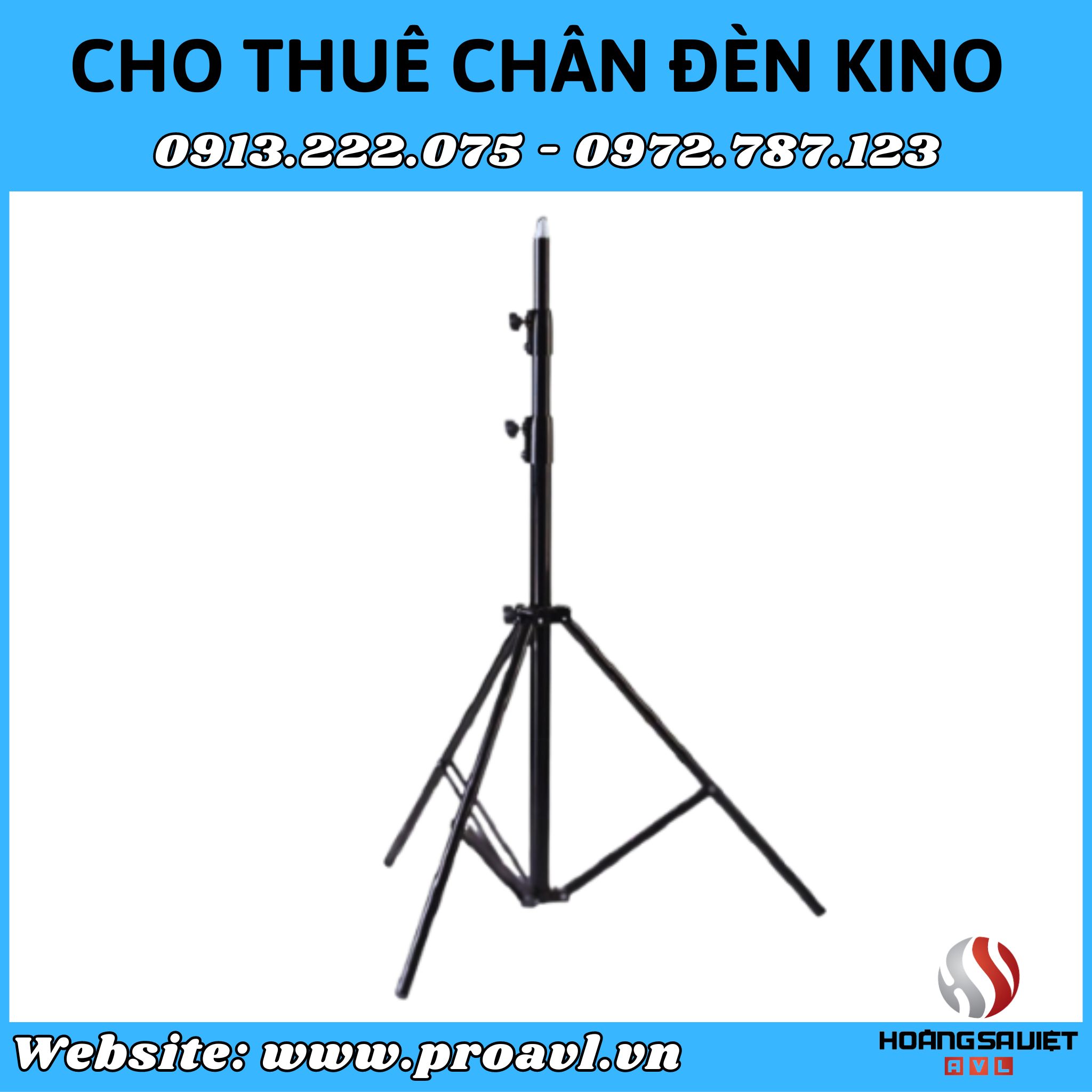 Kino lighting equipment and accessories for rent in Hanoi