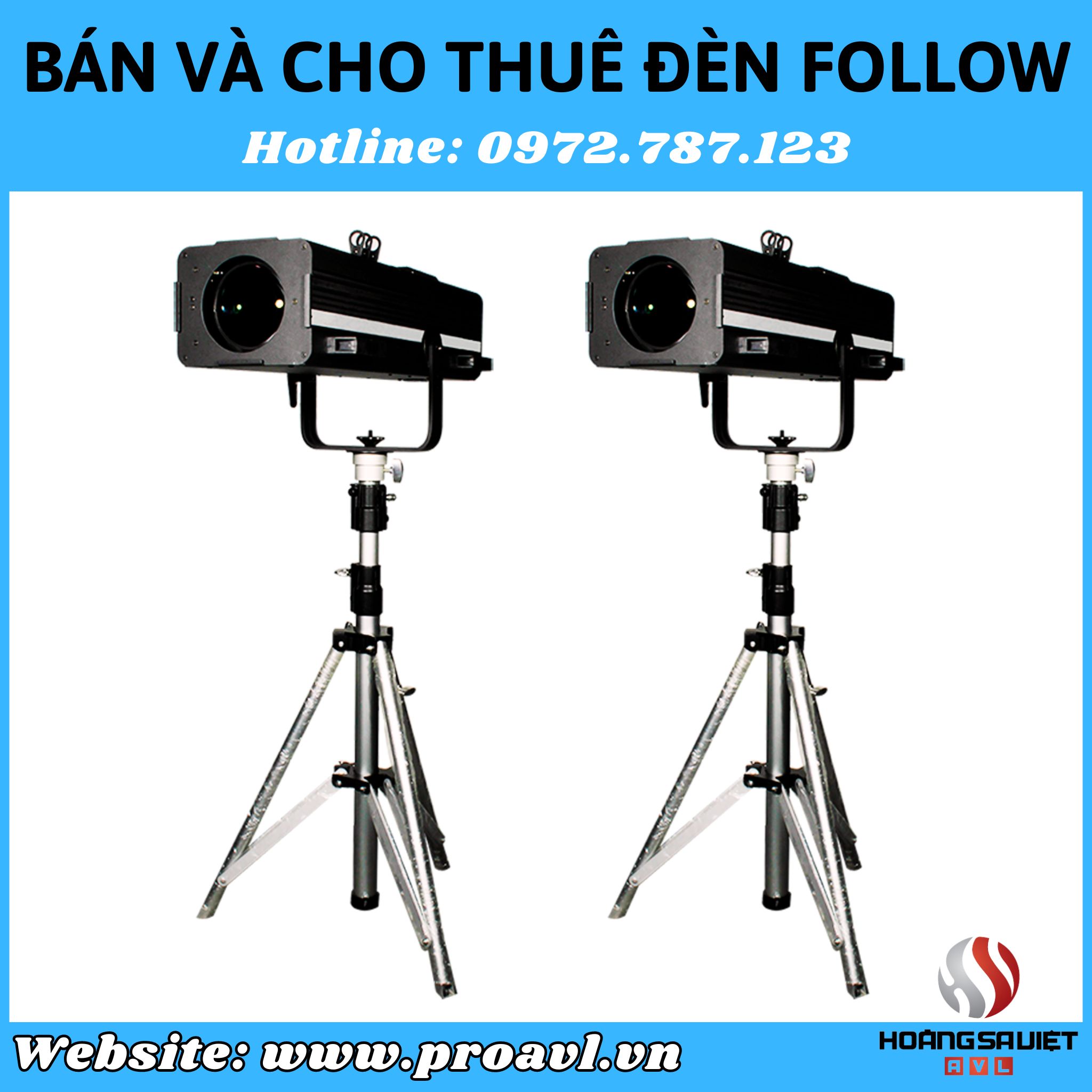 Đèn Follow chất lượng tại Hà Nội 