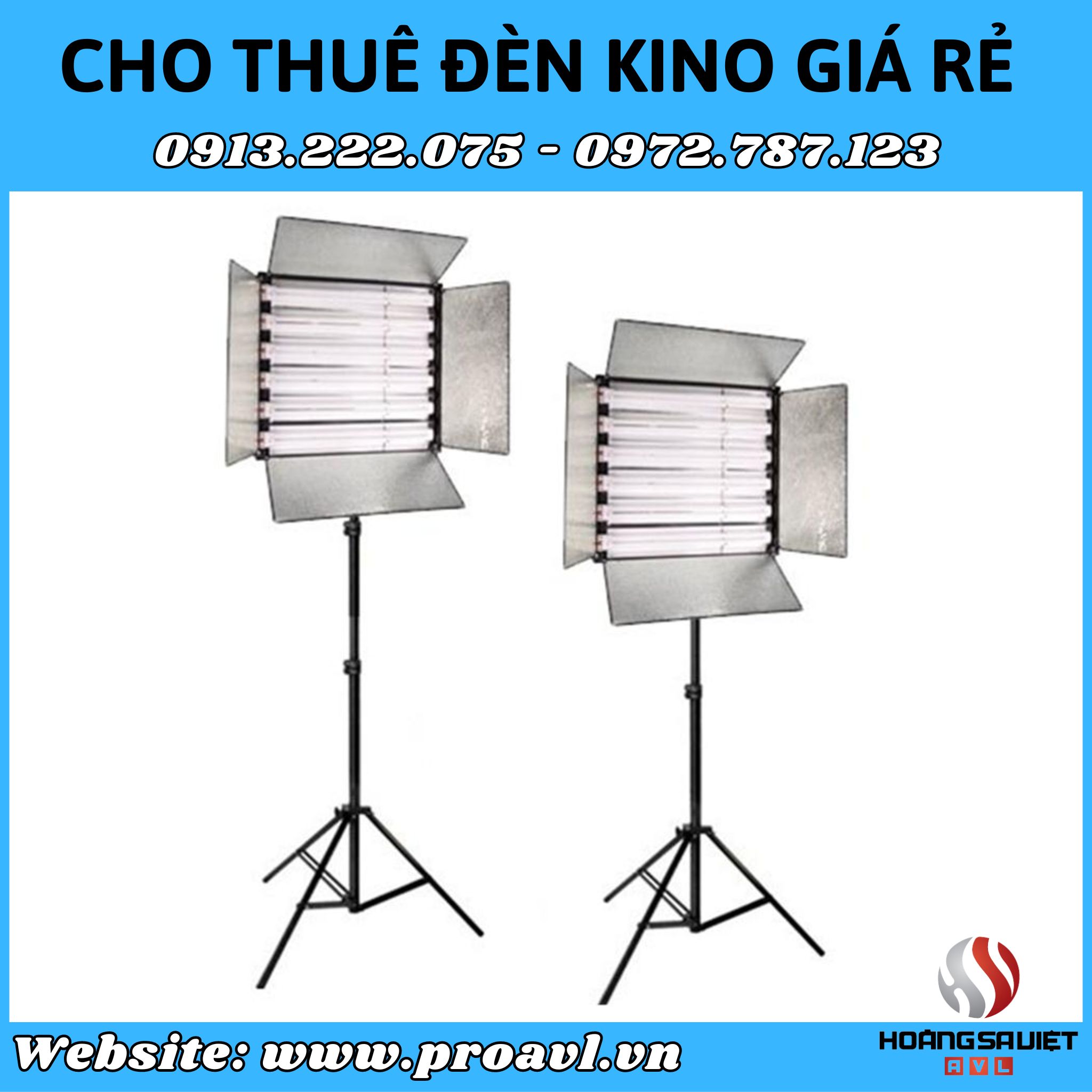 Cheap Kino lamp rental at HSV ProAVL Hanoi