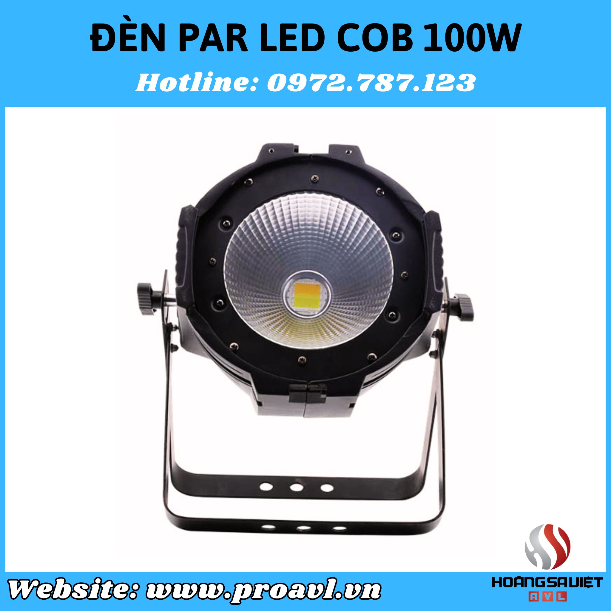 Cho thuê đèn Par Led Cob 100W