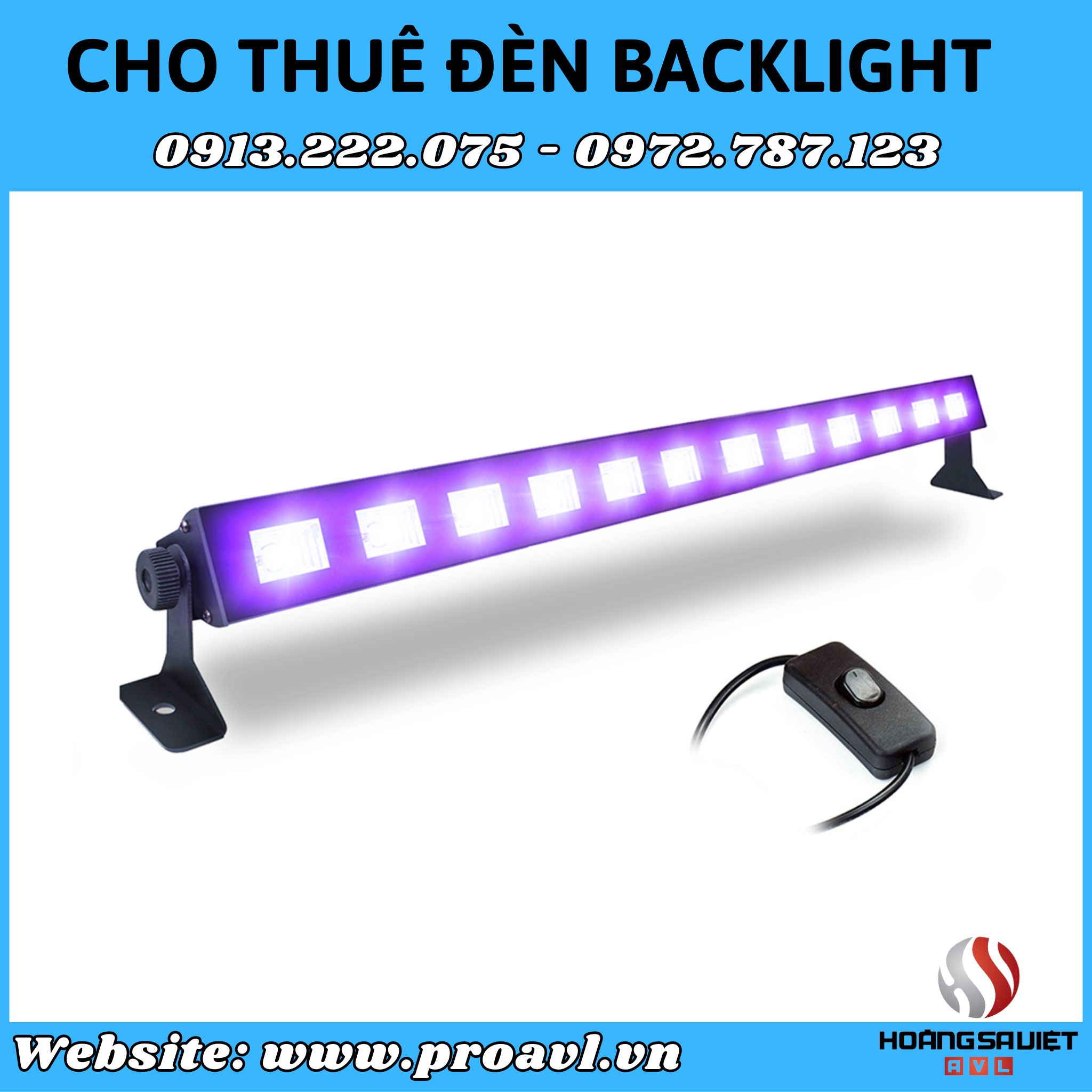 Quality backlight rental at HSV ProAVL