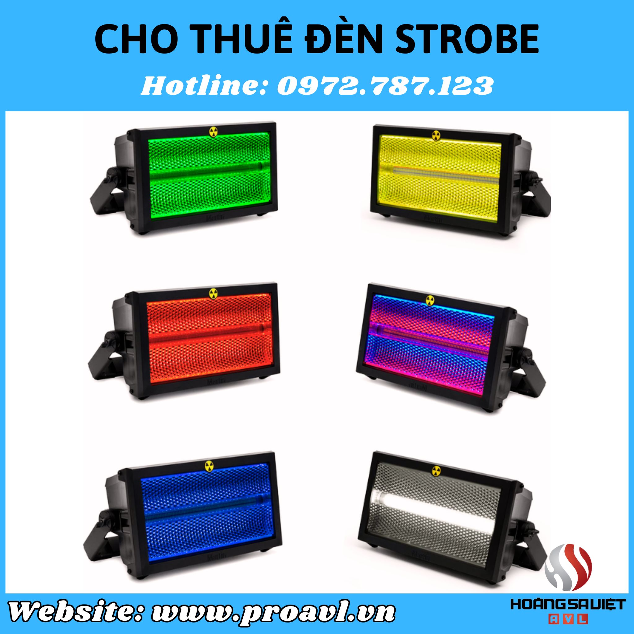Strobe lights for sale and rent at good prices