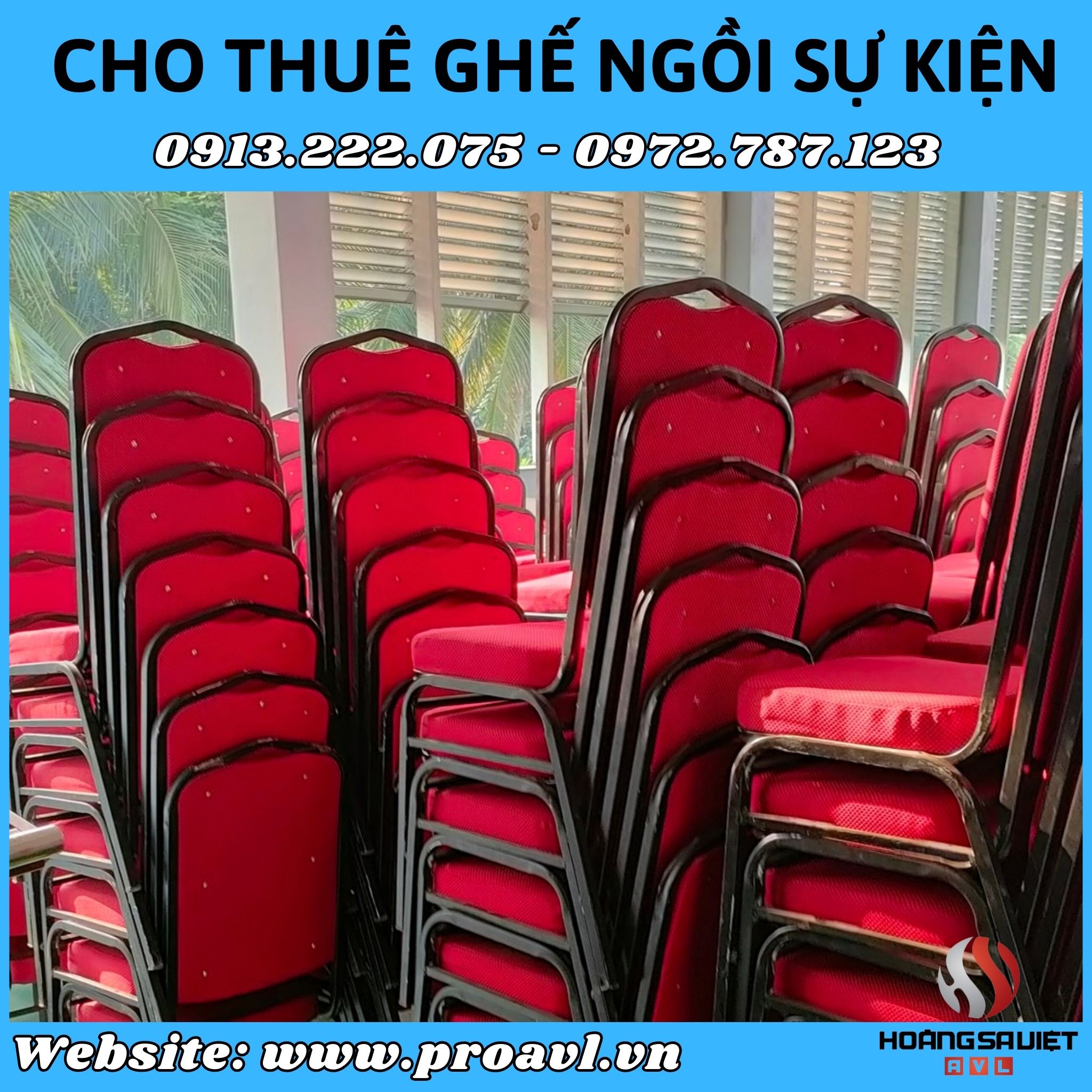 Cho thuê ghế ngồi Banquet sự kiện chất lượng