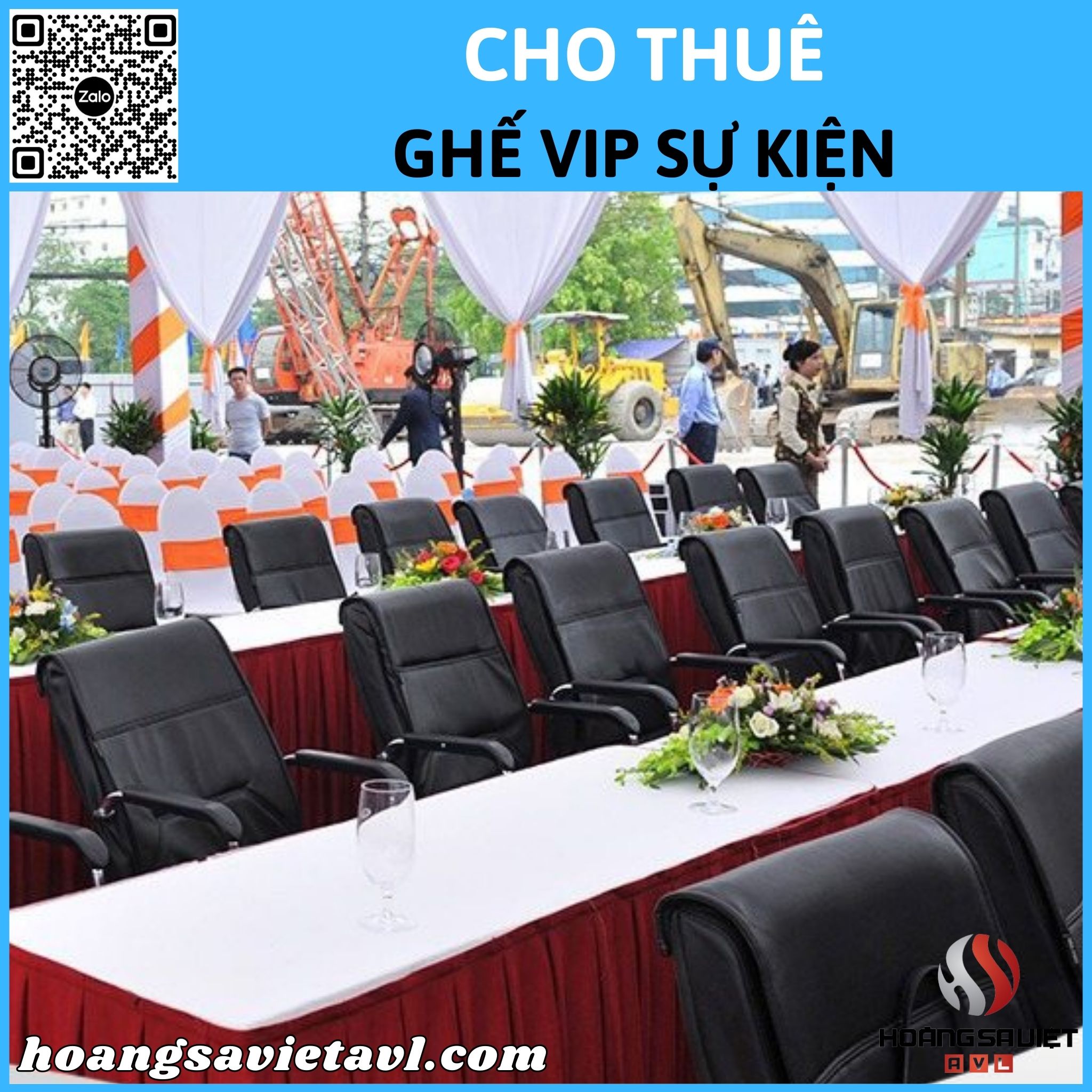 VIP event chair rental