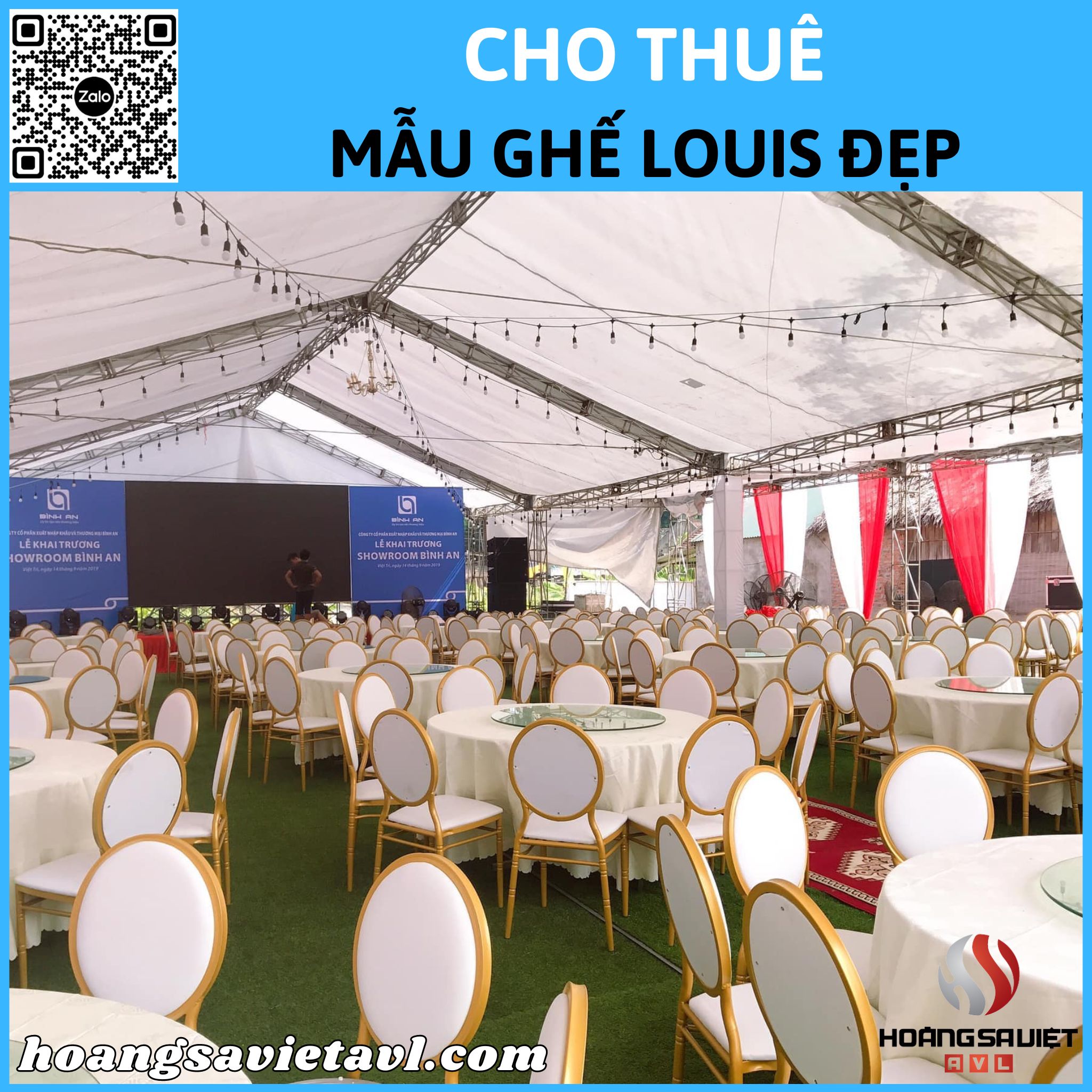 Cho thuê mẫu ghế Louis đẹp tại Hà Nội