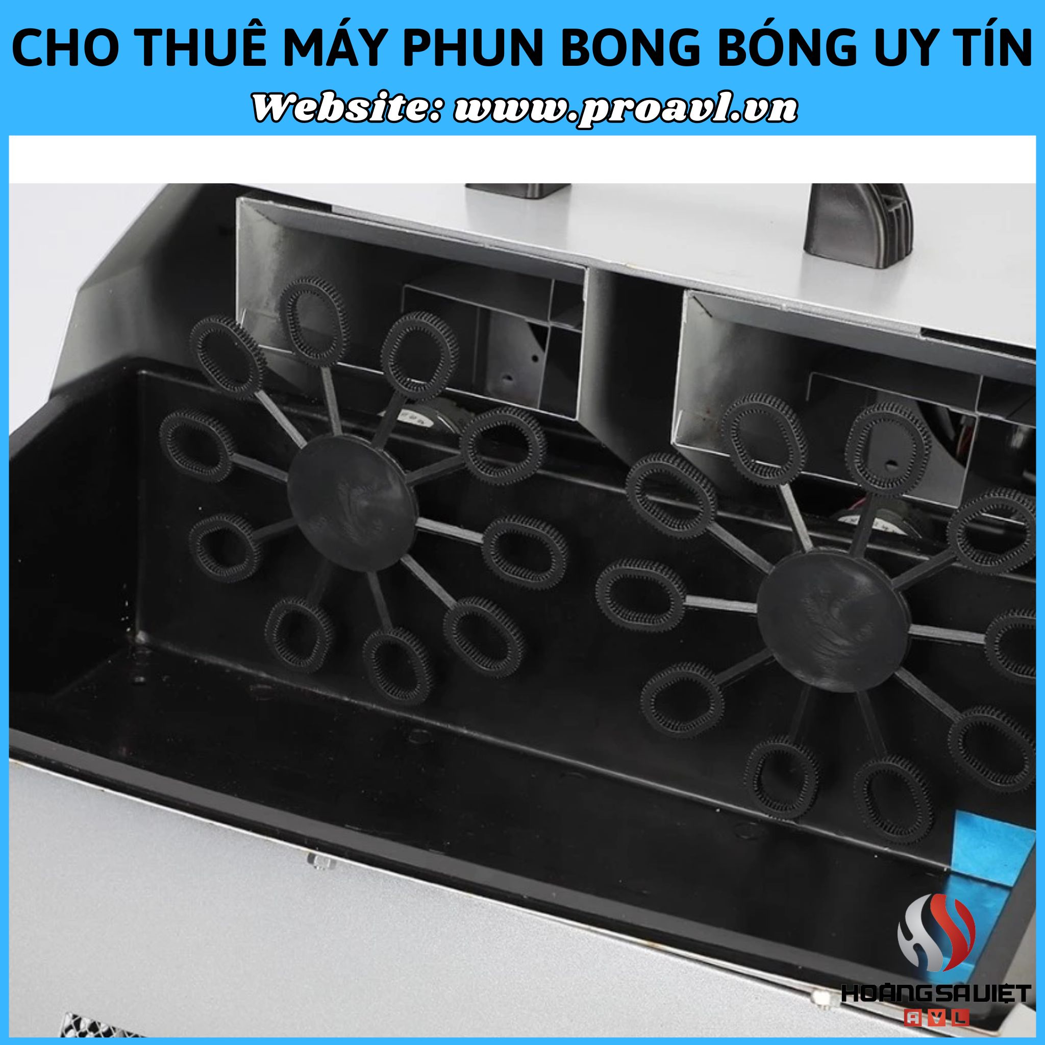 Cho thuê máy phun bong bóng uy tín tại Hà Nội
