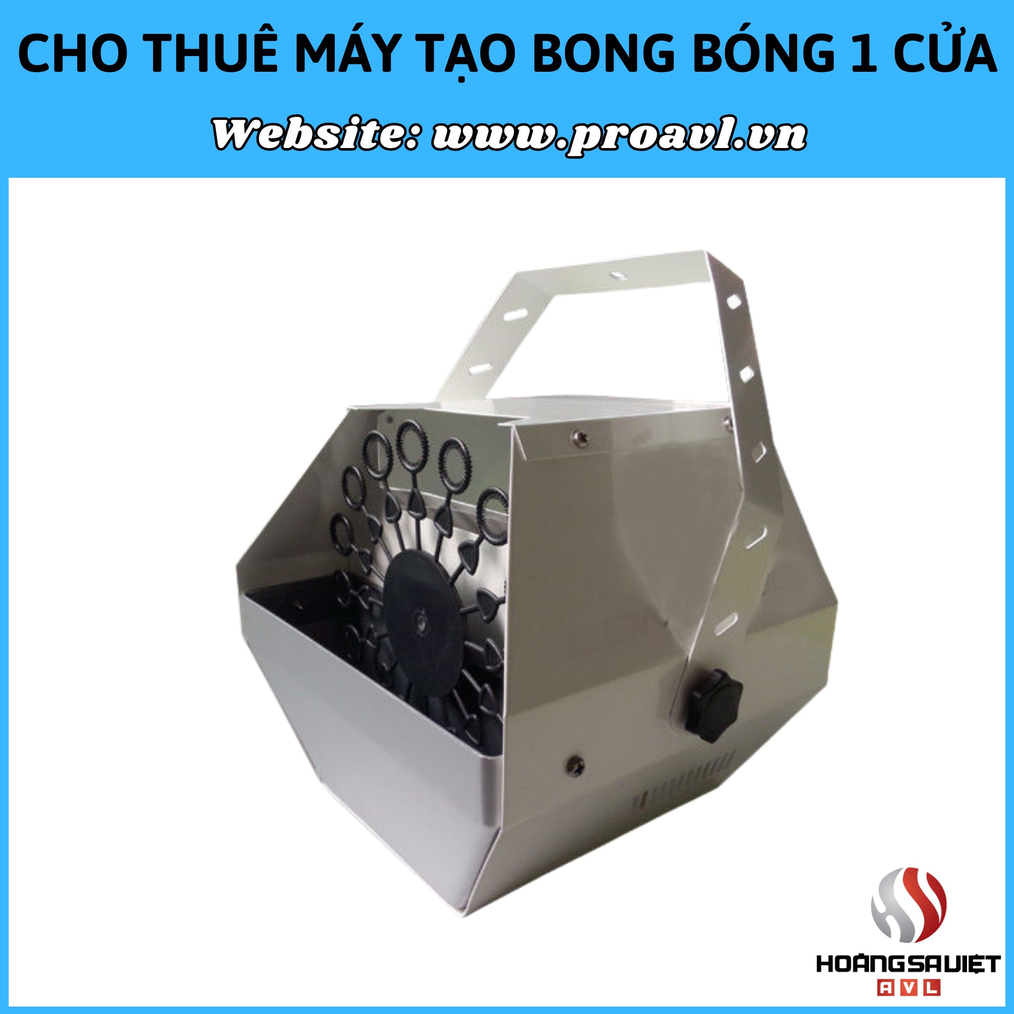 Cho thuê máy tạo bong bóng 1 cửa 