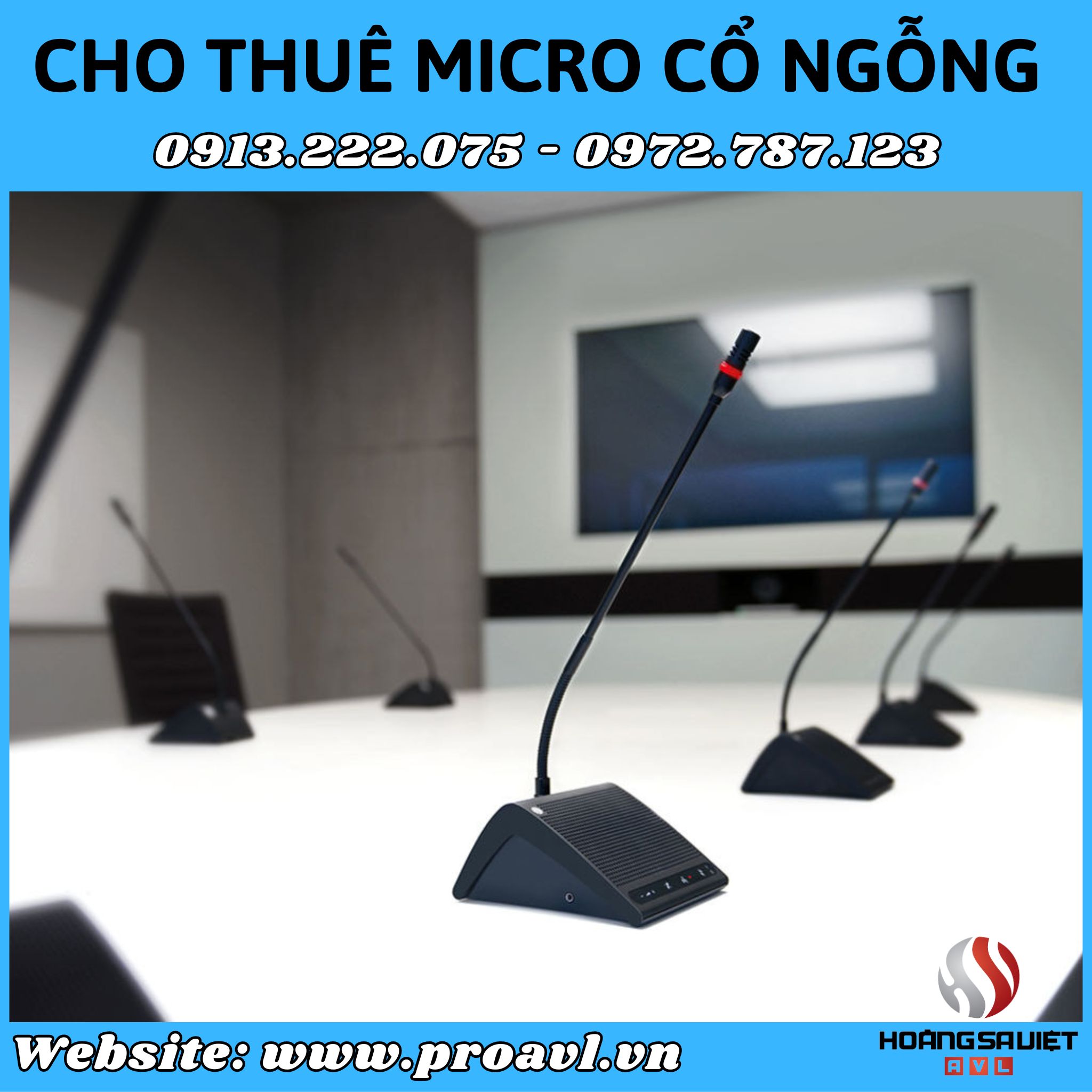 Gooseneck microphone rental 