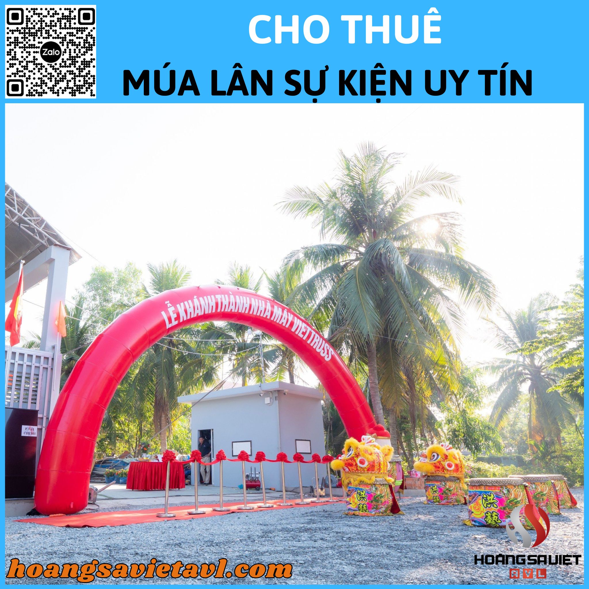 Lion dance rental for prestigious events in Hanoi 