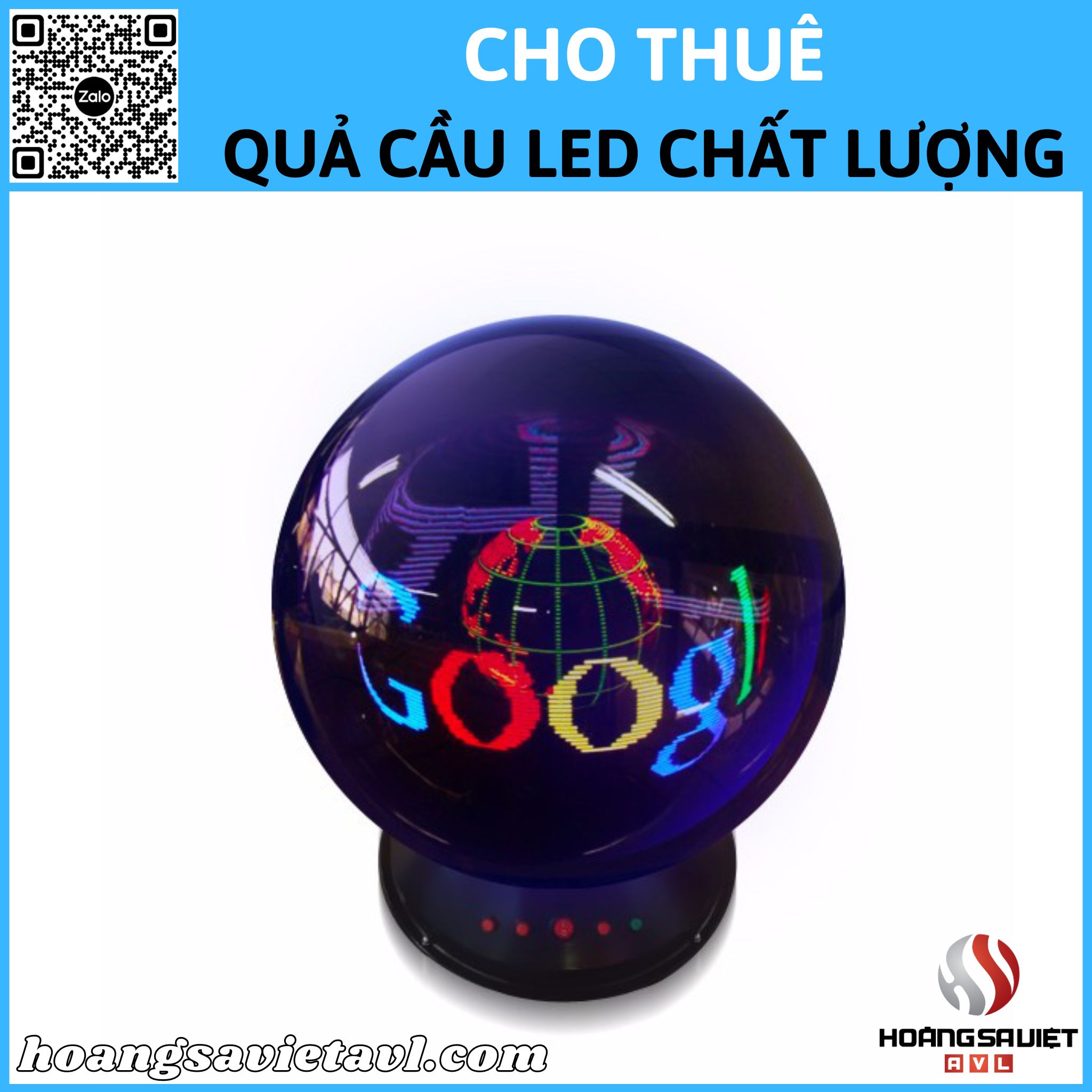 Cho thuê quả cầu Led chất lượng