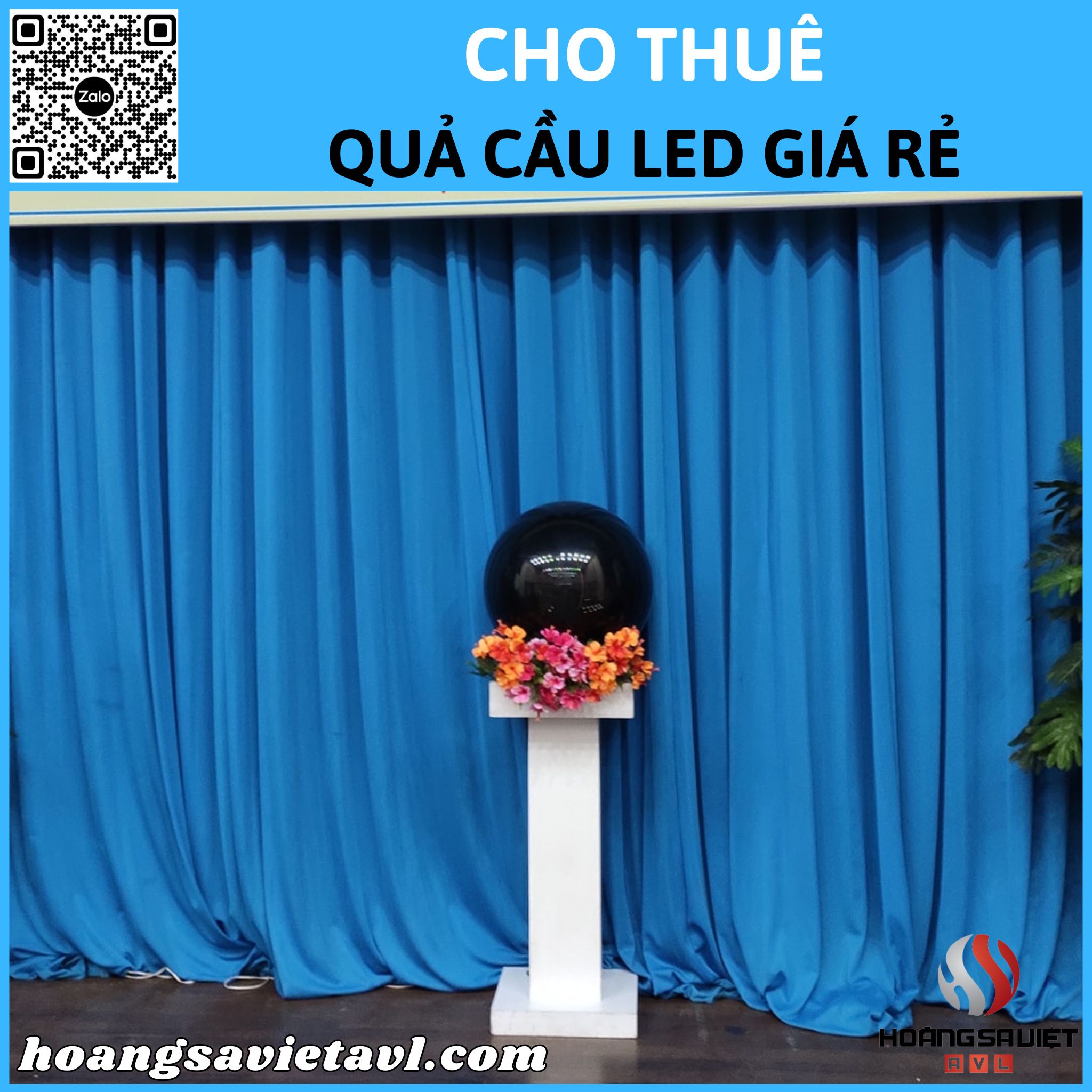 Cho thuê quả cầu Led giá rẻ tại Hà Nội