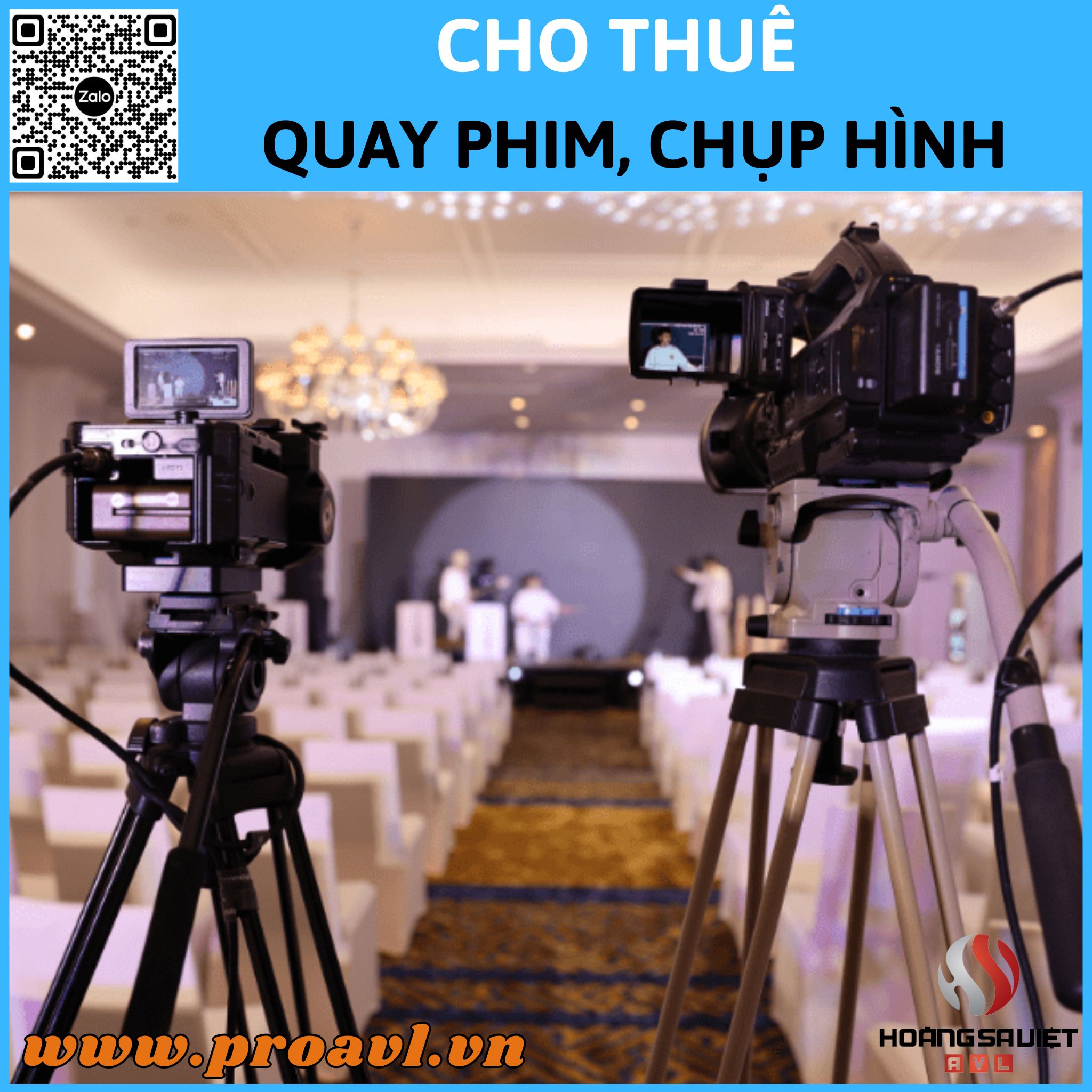Cho thuê quay phim sự kiện chuyên nghiệp tại Hà Nội 