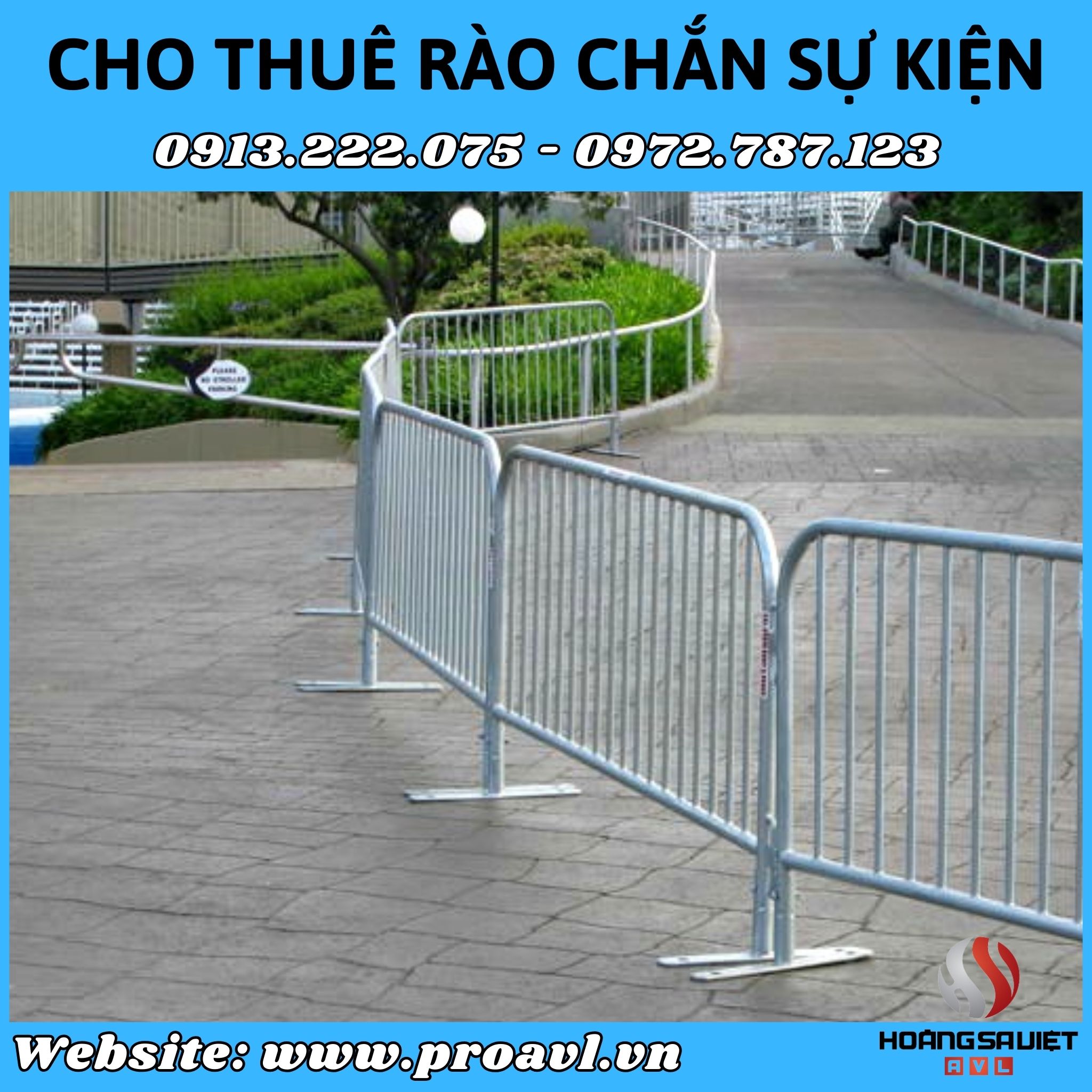 Event barrier rental in Hanoi