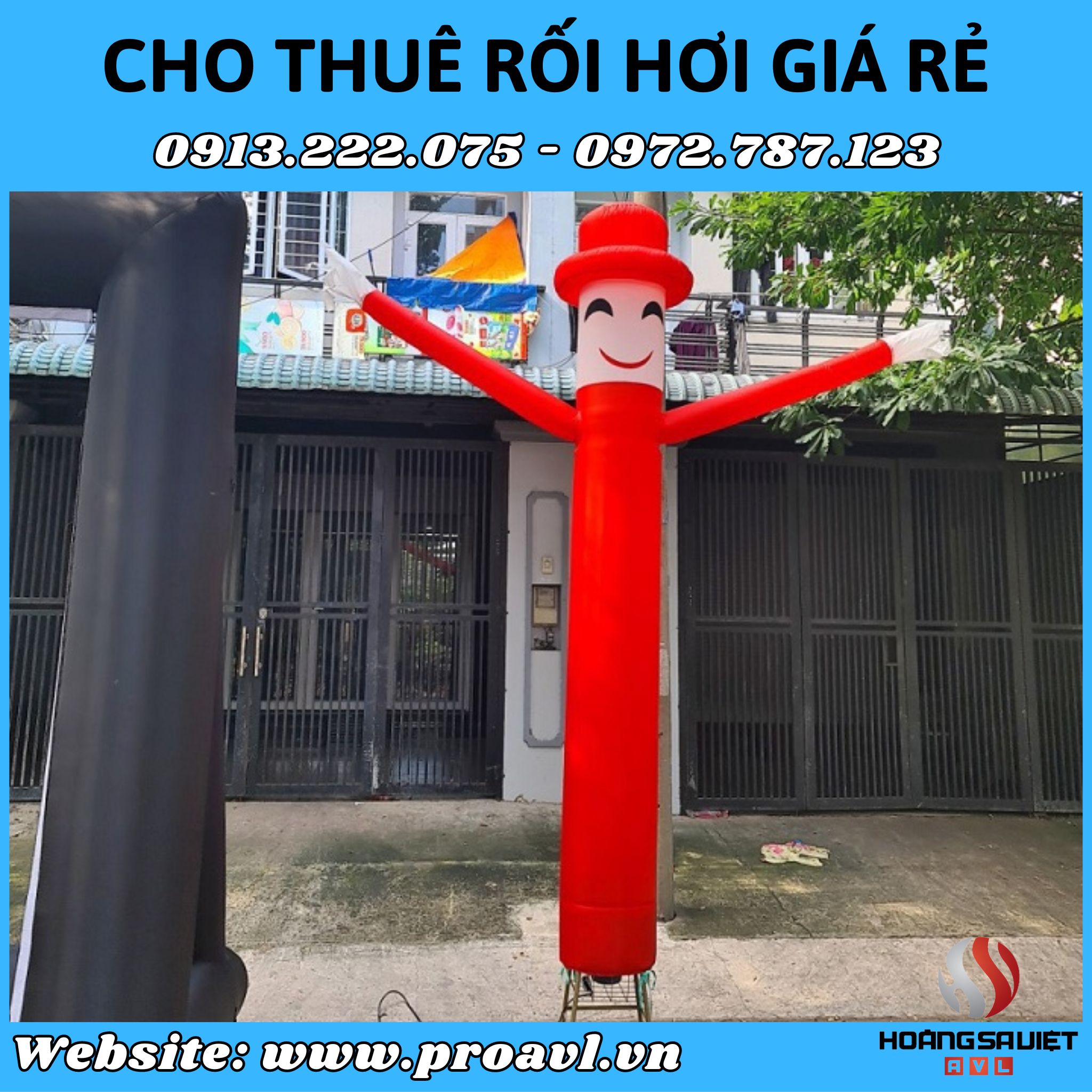 Cheap air puppet rental in Hanoi
