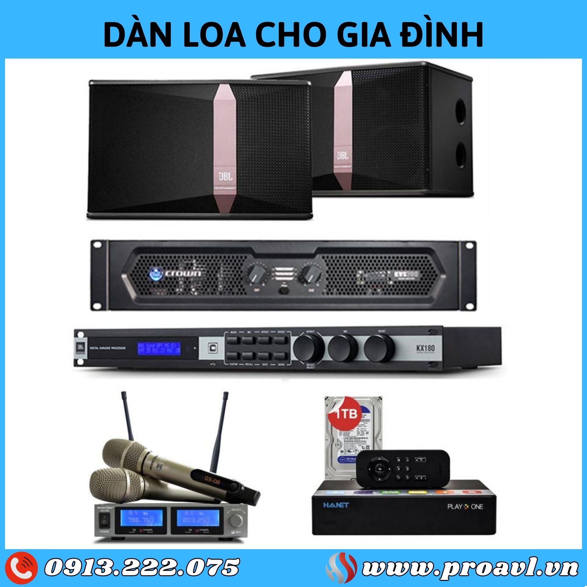 A basic set of home speakers