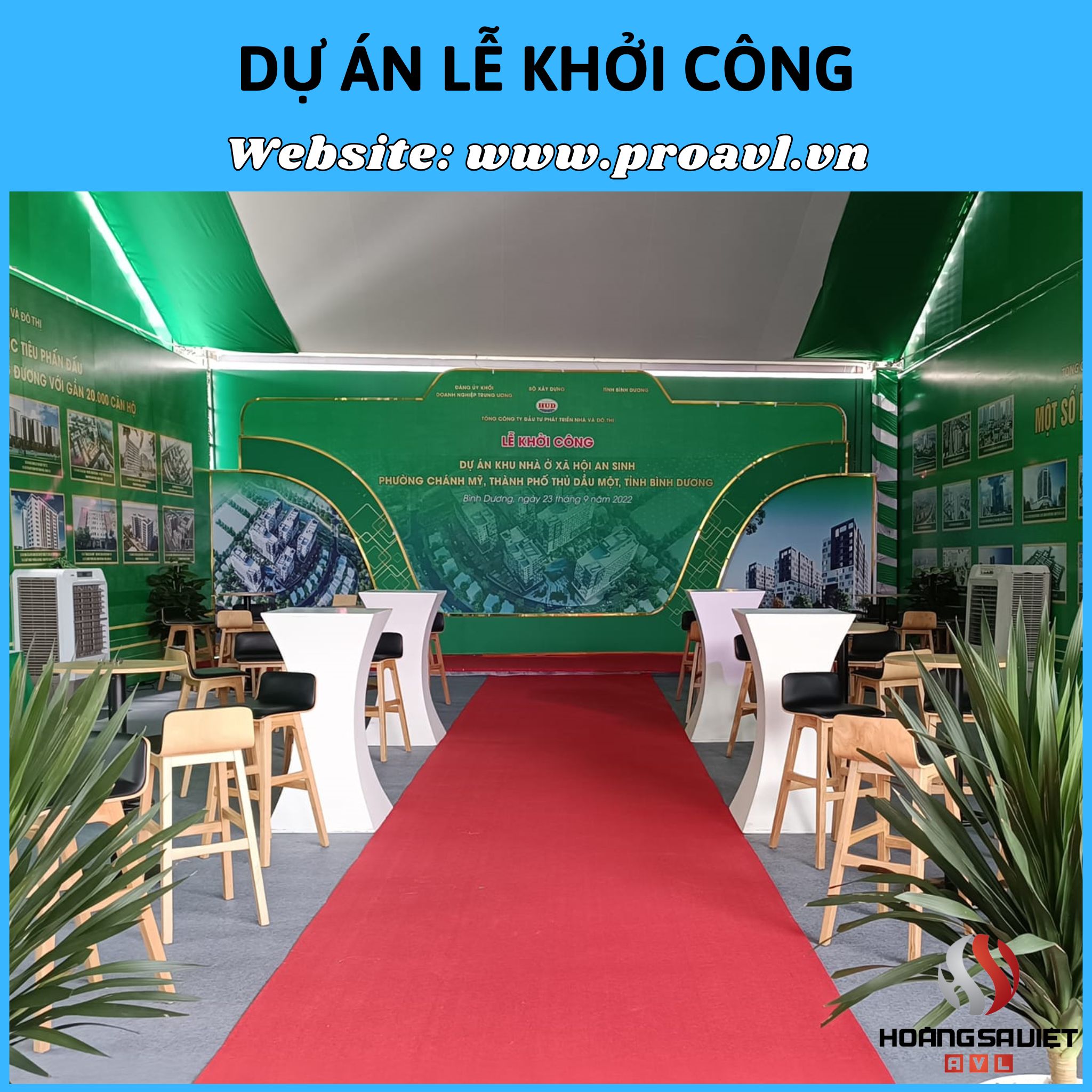 Full service Groundbreaking Ceremony at HSV ProAVL